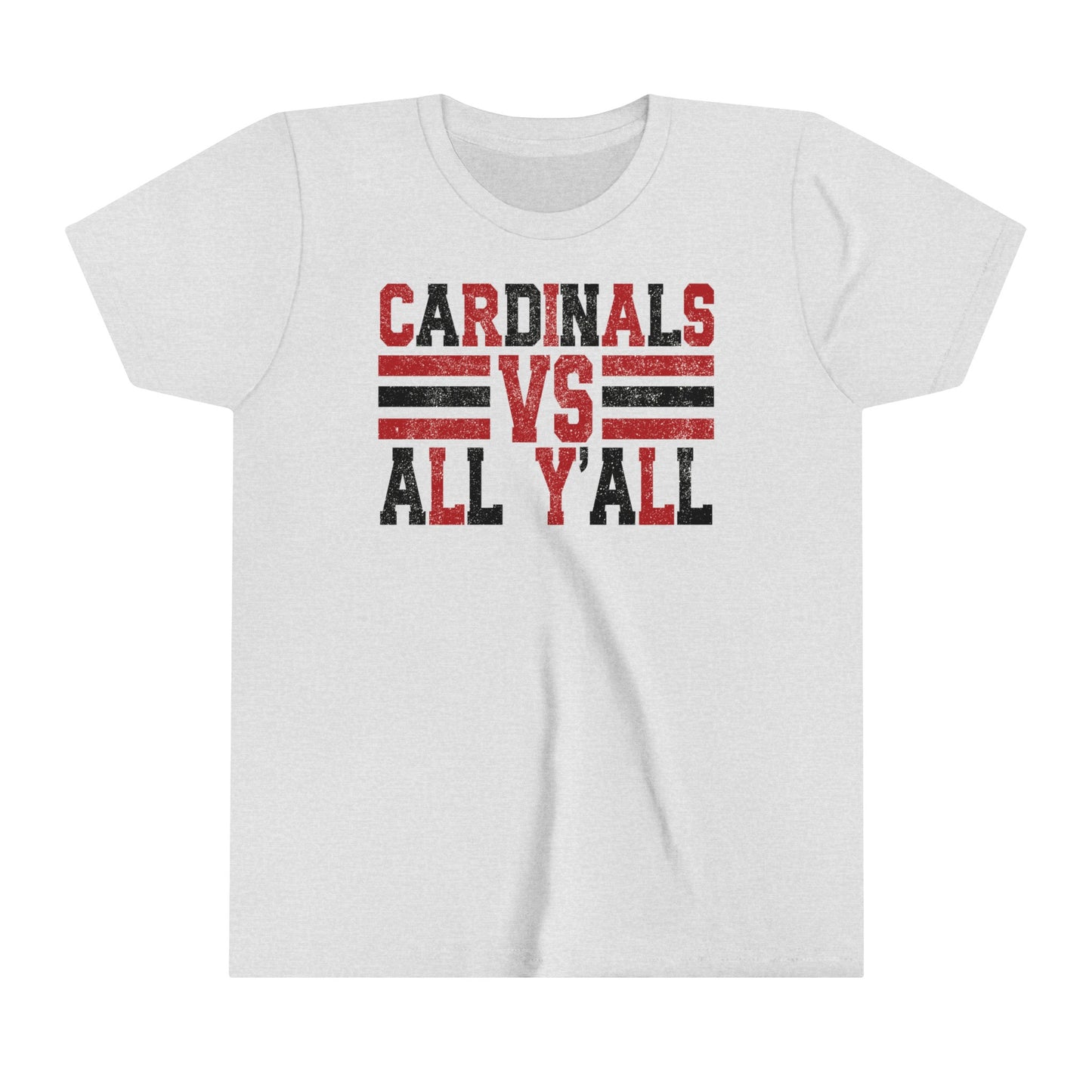 Cardinals VS All Y'all - Bella + Canvas Youth Tee