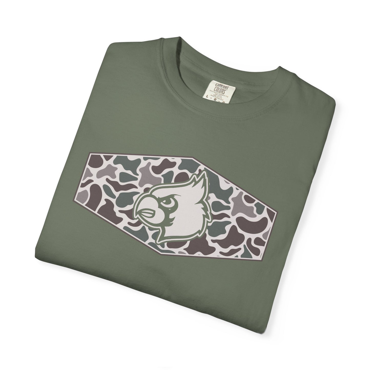 Old School Camo HG Cardinals Inset - Comfort Colors T Shirt