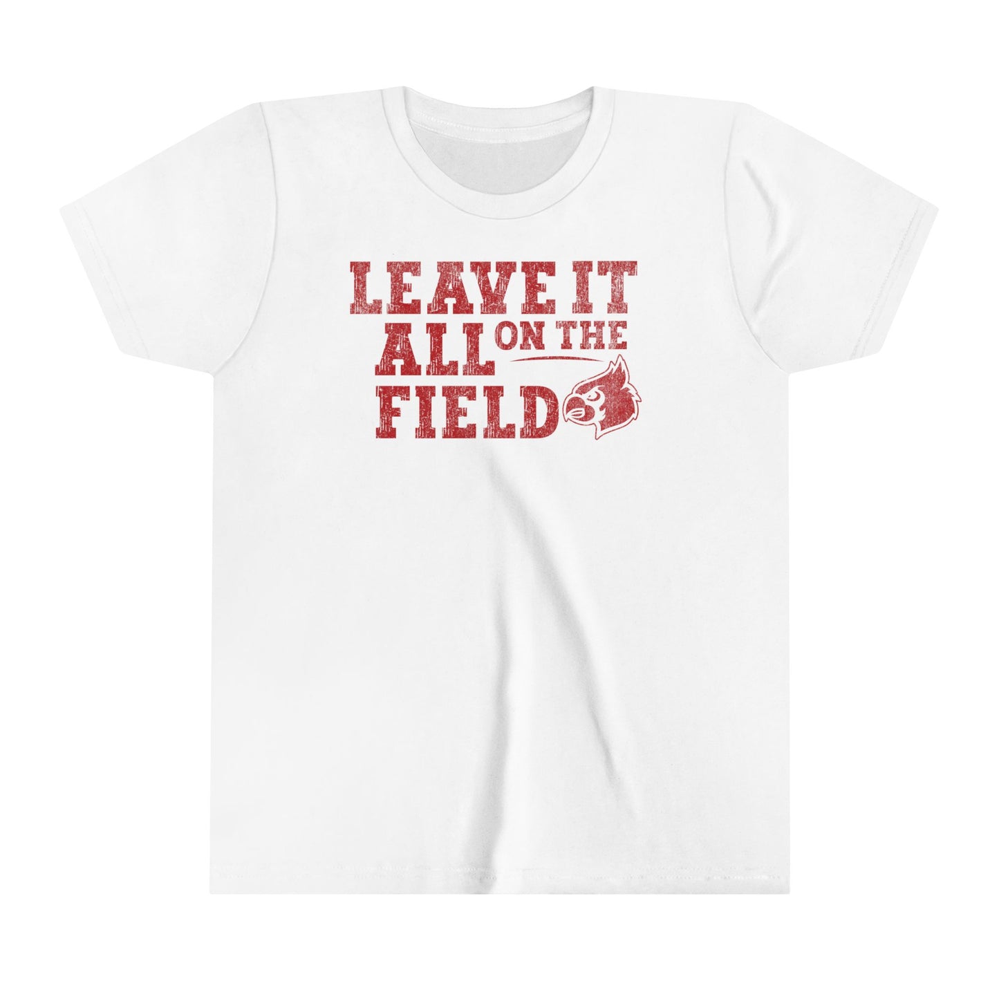 Leave it All on the Field - Bella + Canvas Youth Tee