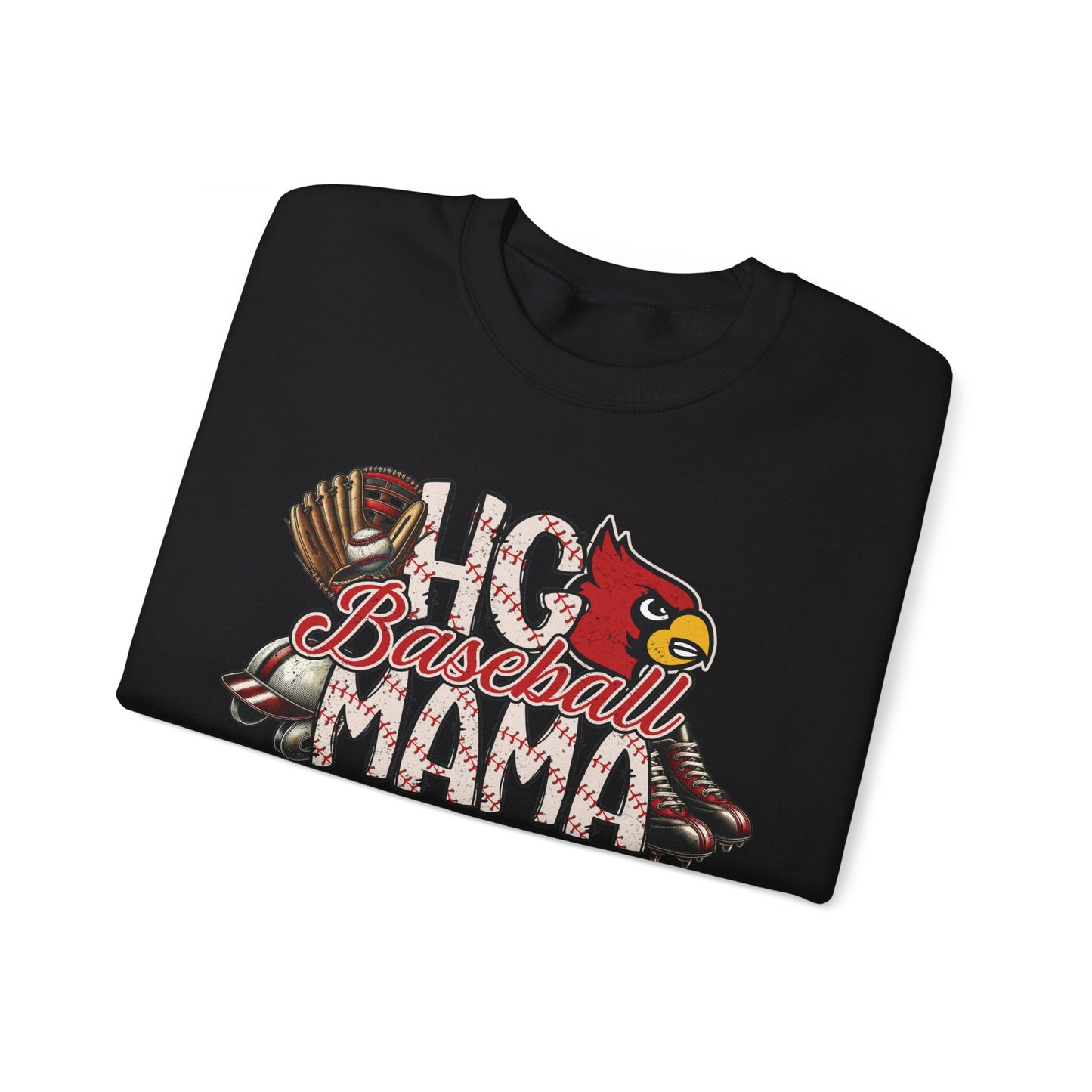 HG Baseball Mama - Unisex Heavy Blend™ Crewneck Sweatshirt