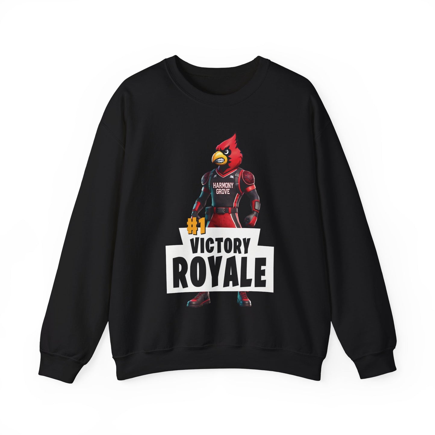 Harmony Grove Cardinals Victory Royale - Unisex Heavy Blend™ Crewneck Sweatshirt