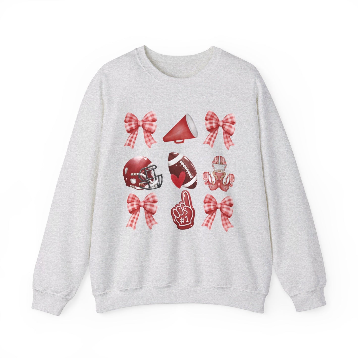 Football Coquette - Unisex Heavy Blend™ Crewneck Sweatshirt