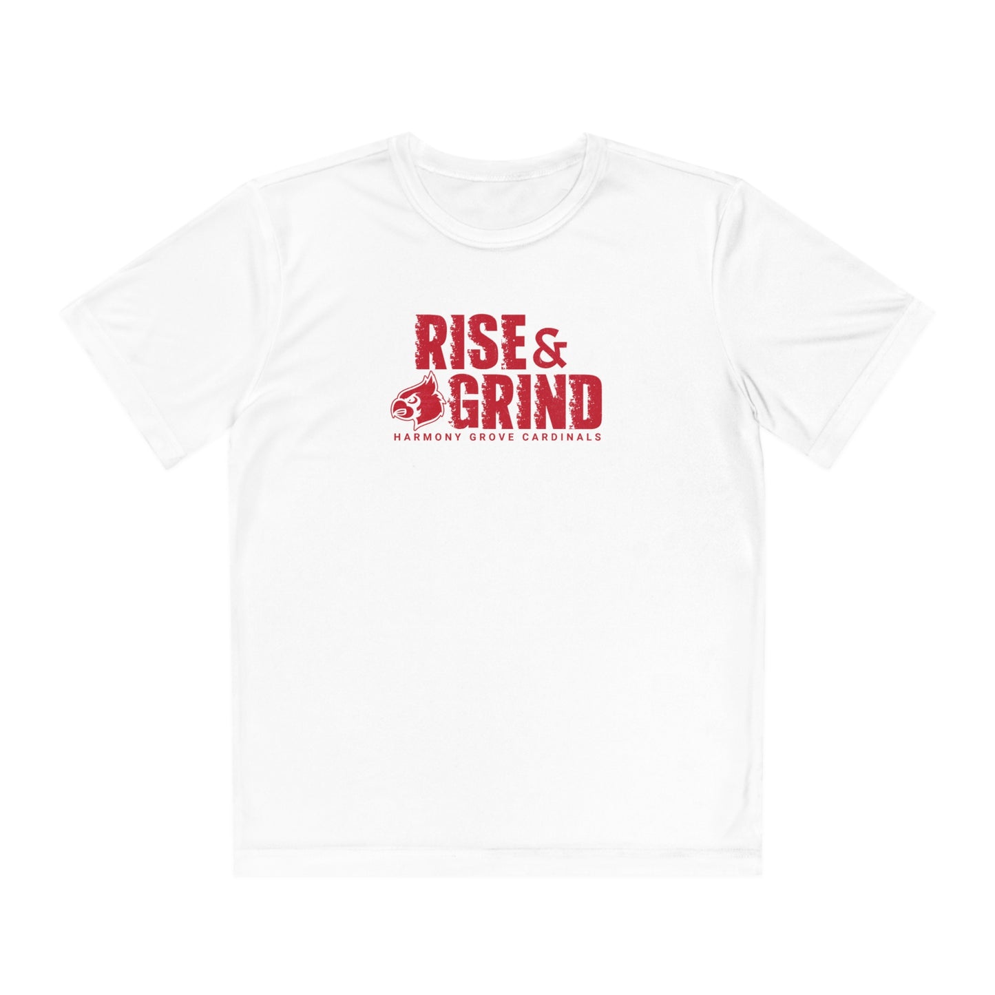 Vintage Rise and Grind - Youth Sport-Tek® Competitor™ Tee