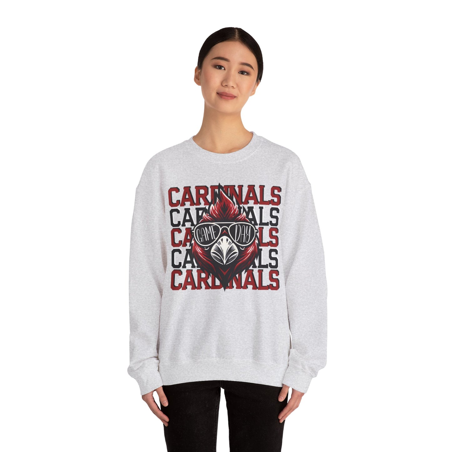 Cardinals Game Day Sunglasses - Unisex Heavy Blend™ Crewneck Sweatshirt