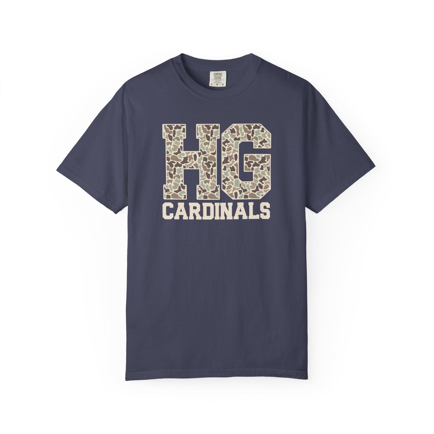 Old School Camo HG Cardinals - Comfort Colors T Shirt