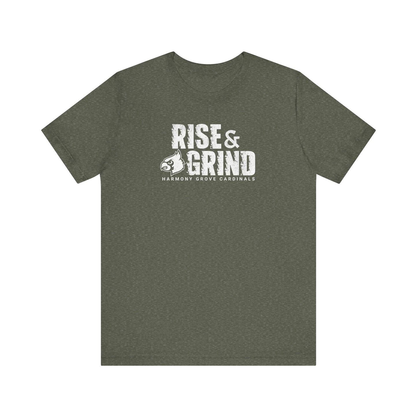 Vintage Rise and Grind - Bella + Canvas Short Sleeve Tee