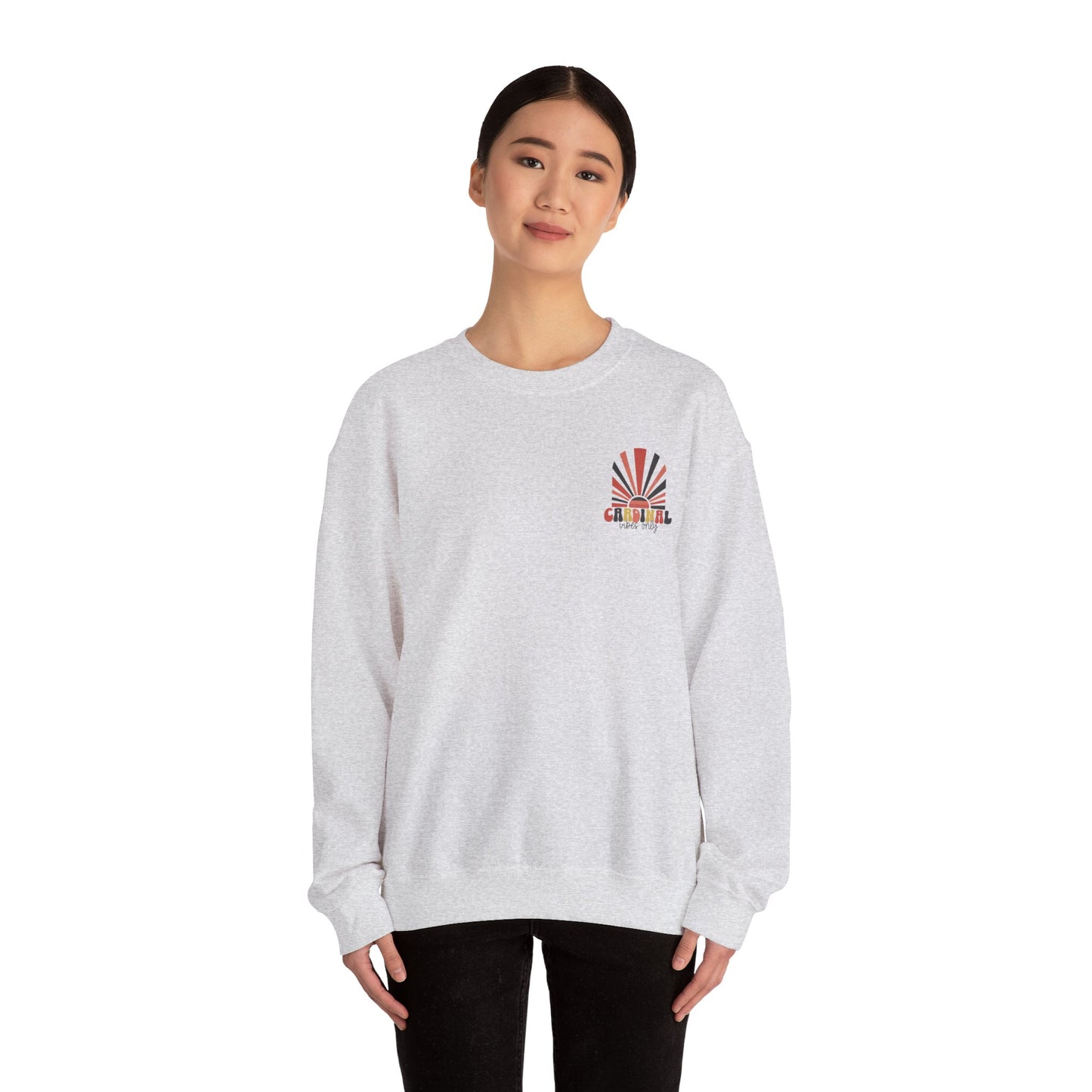 Cardinal Vibes Only - Unisex Heavy Blend™ Crewneck Sweatshirt