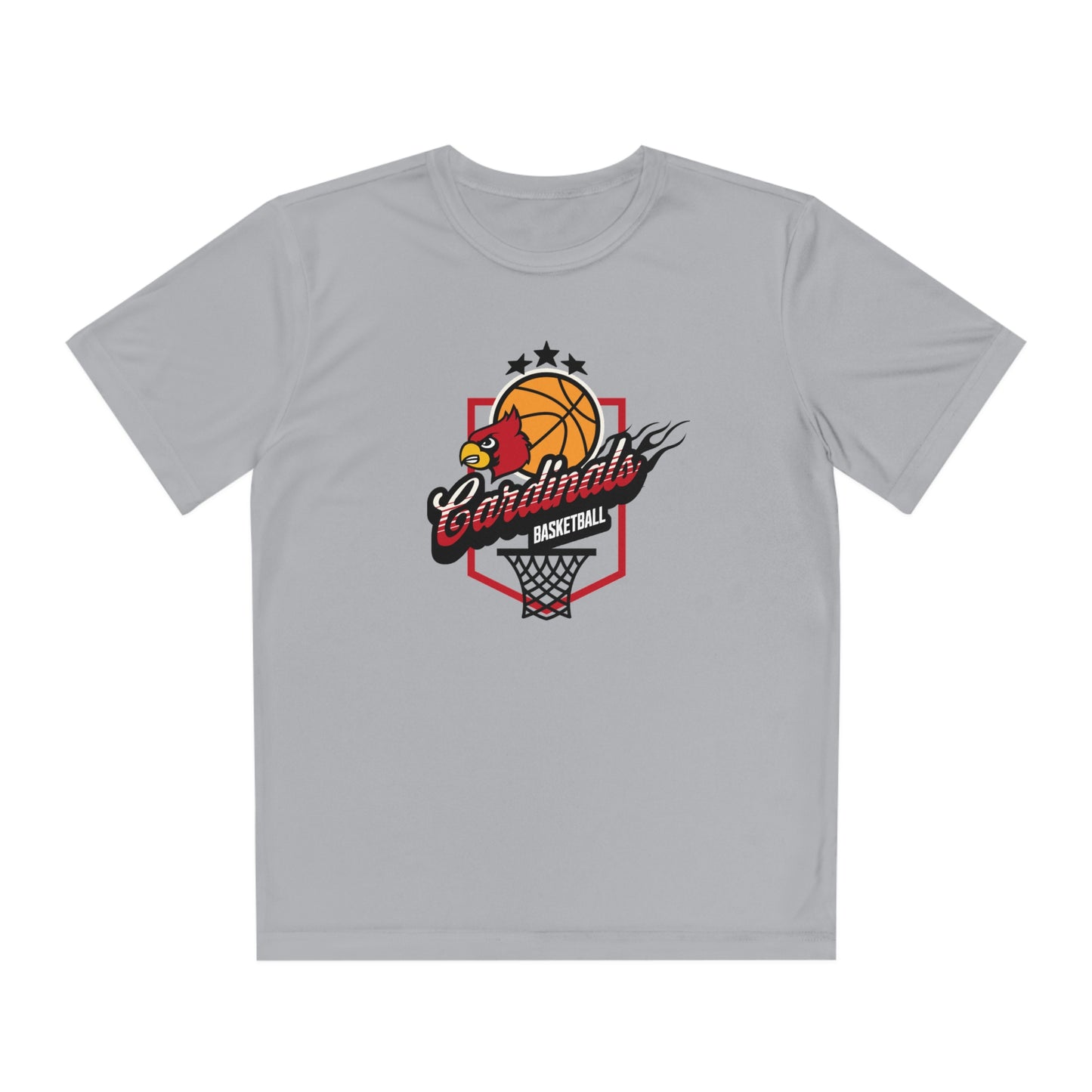 Cardinals Basketball - Youth Sport-Tek® Competitor™ Tee