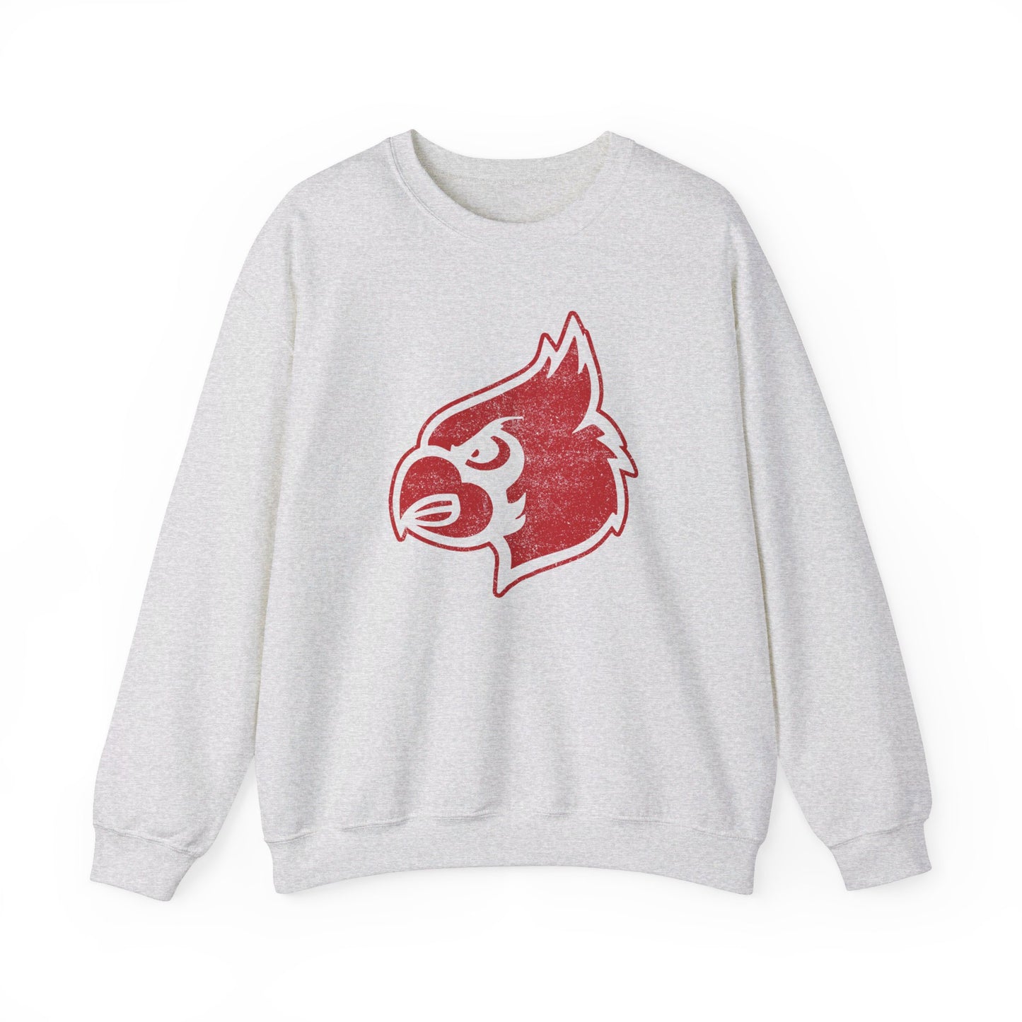 Distressed Cardinal - Unisex Heavy Blend™ Crewneck Sweatshirt