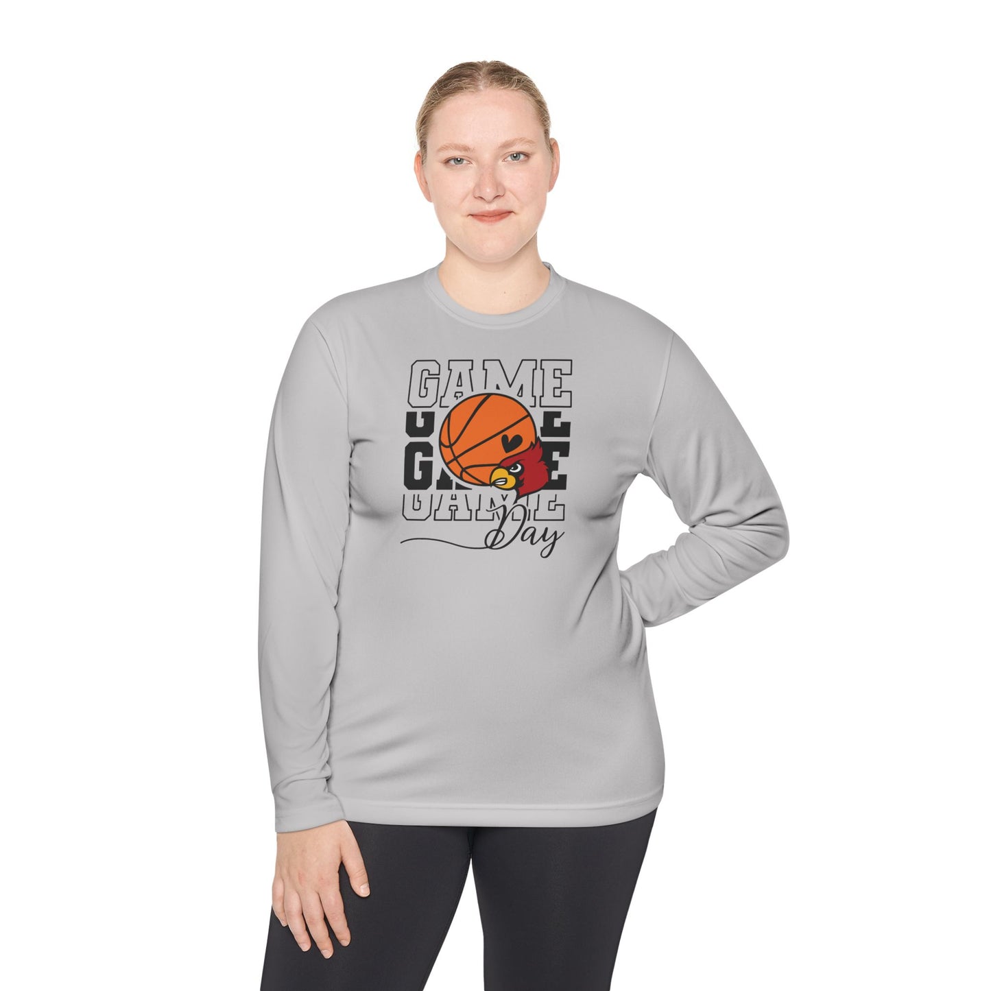 Cardinal Basketball Game Day - Dryfit Long Sleeve Tee