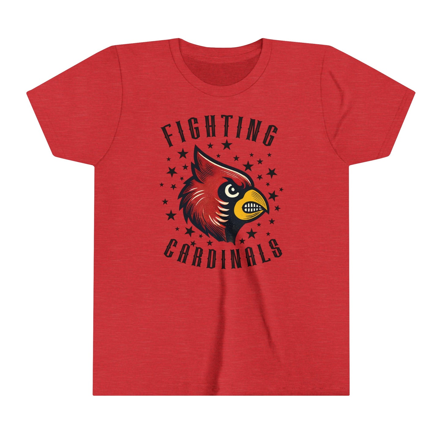 Fighting Cardinals - Bella + Canvas Youth Tee
