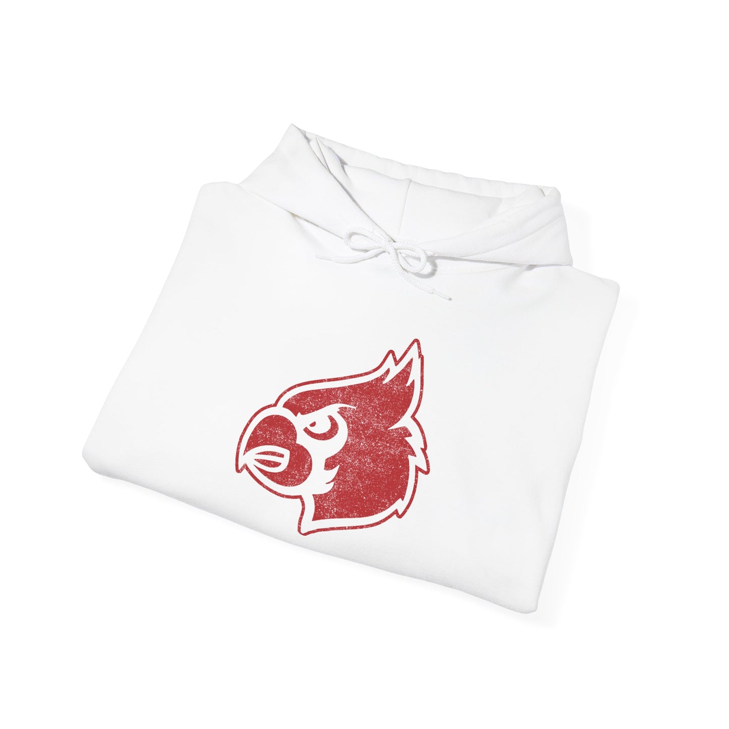 Distressed Cardinal - Unisex Heavy Blend™ Hooded Sweatshirt