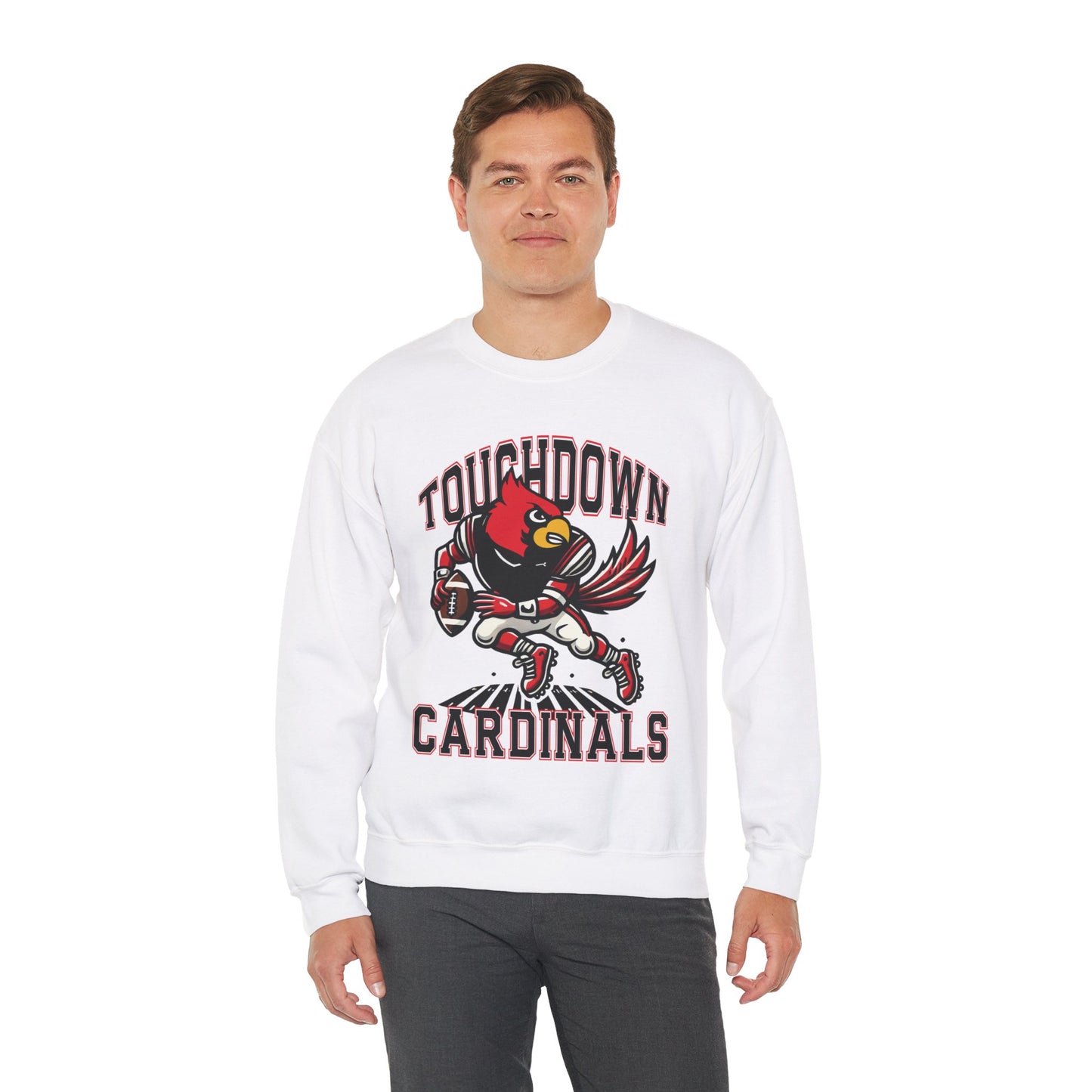 Touchdown Cardinals - Unisex Heavy Blend™ Crewneck Sweatshirt