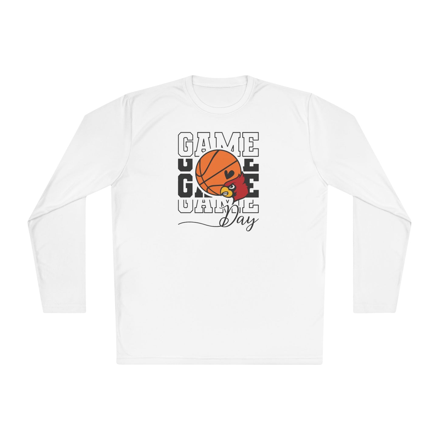 Cardinal Basketball Game Day - Dryfit Long Sleeve Tee