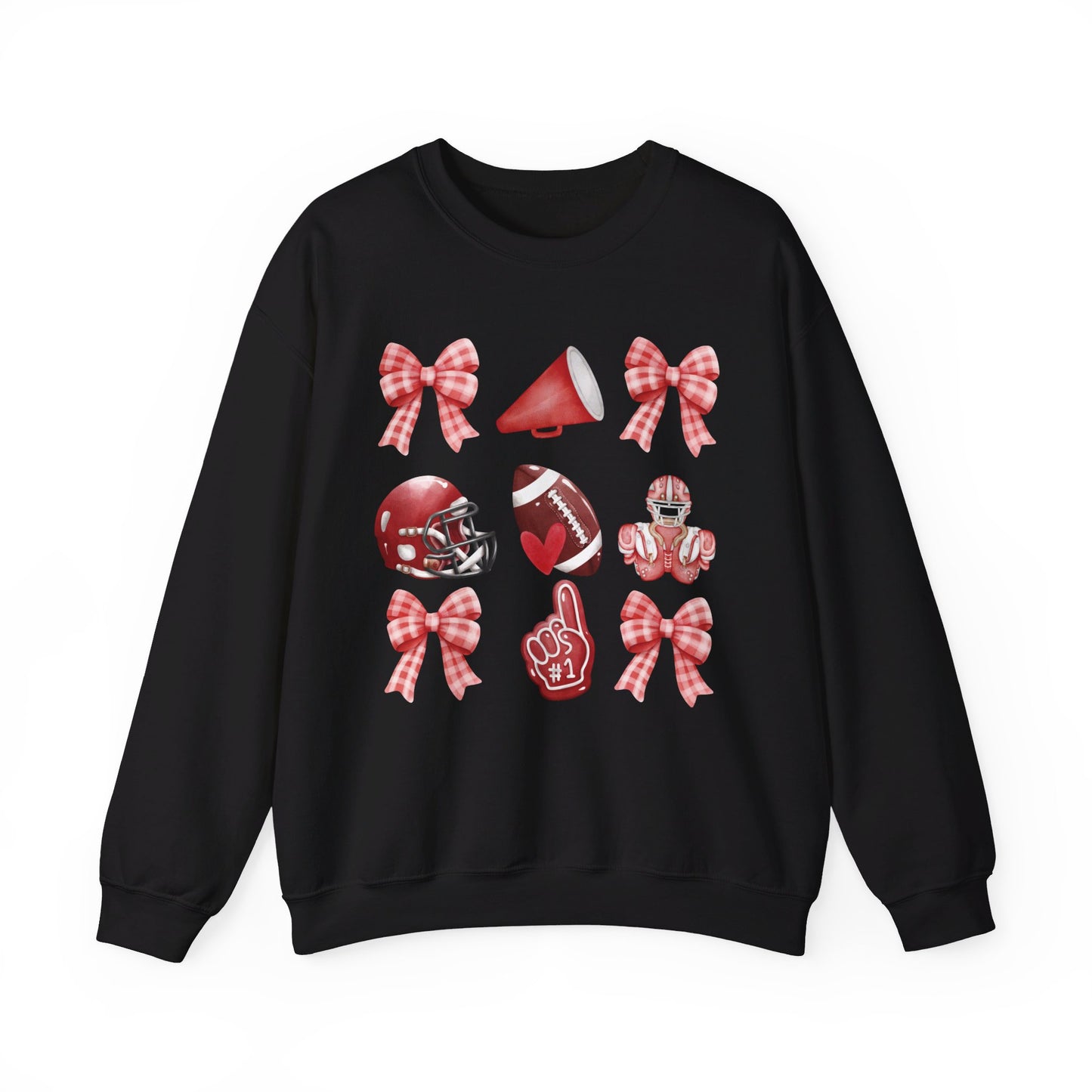Football Coquette - Unisex Heavy Blend™ Crewneck Sweatshirt