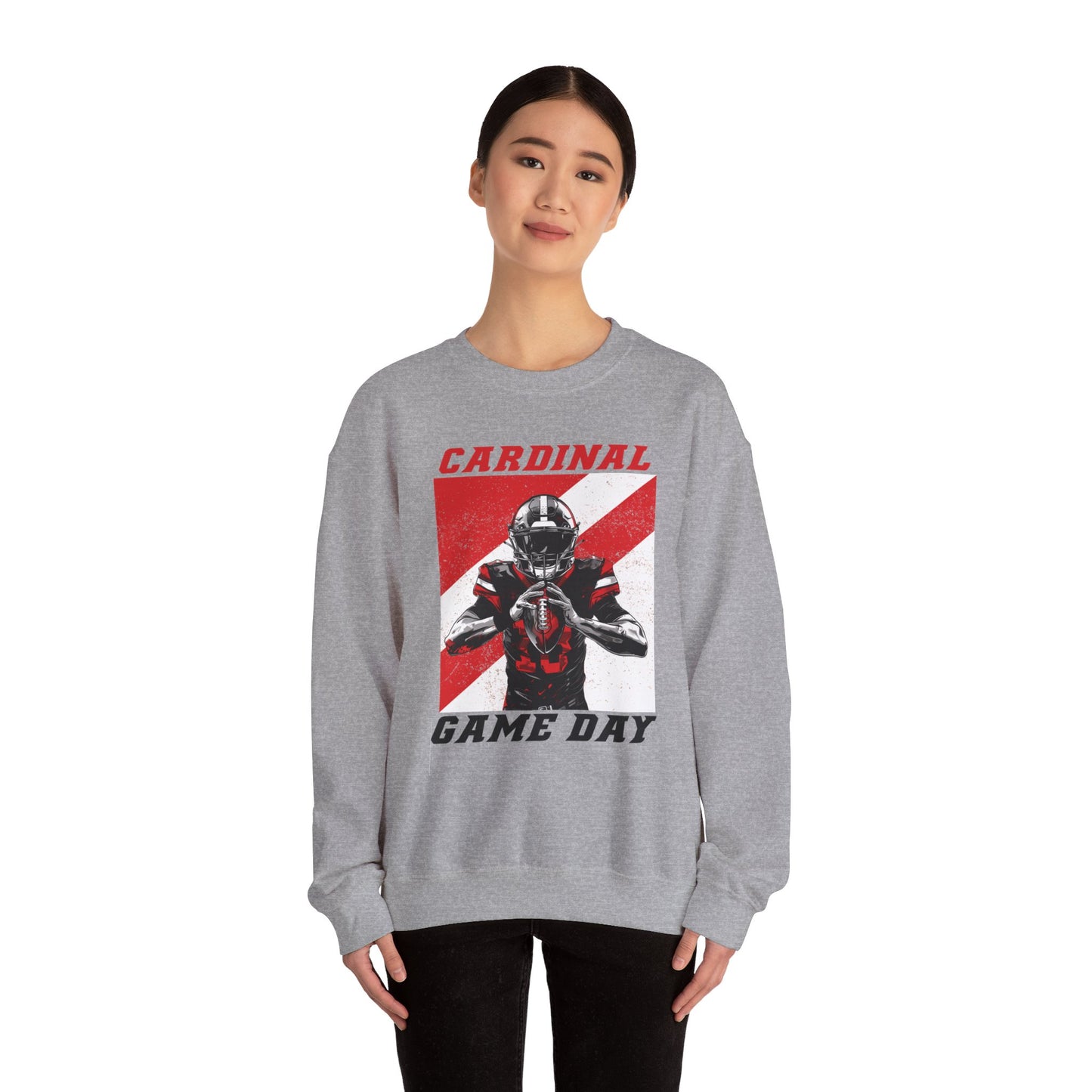 Cardinal Game Day - Unisex Heavy Blend™ Crewneck Sweatshirt