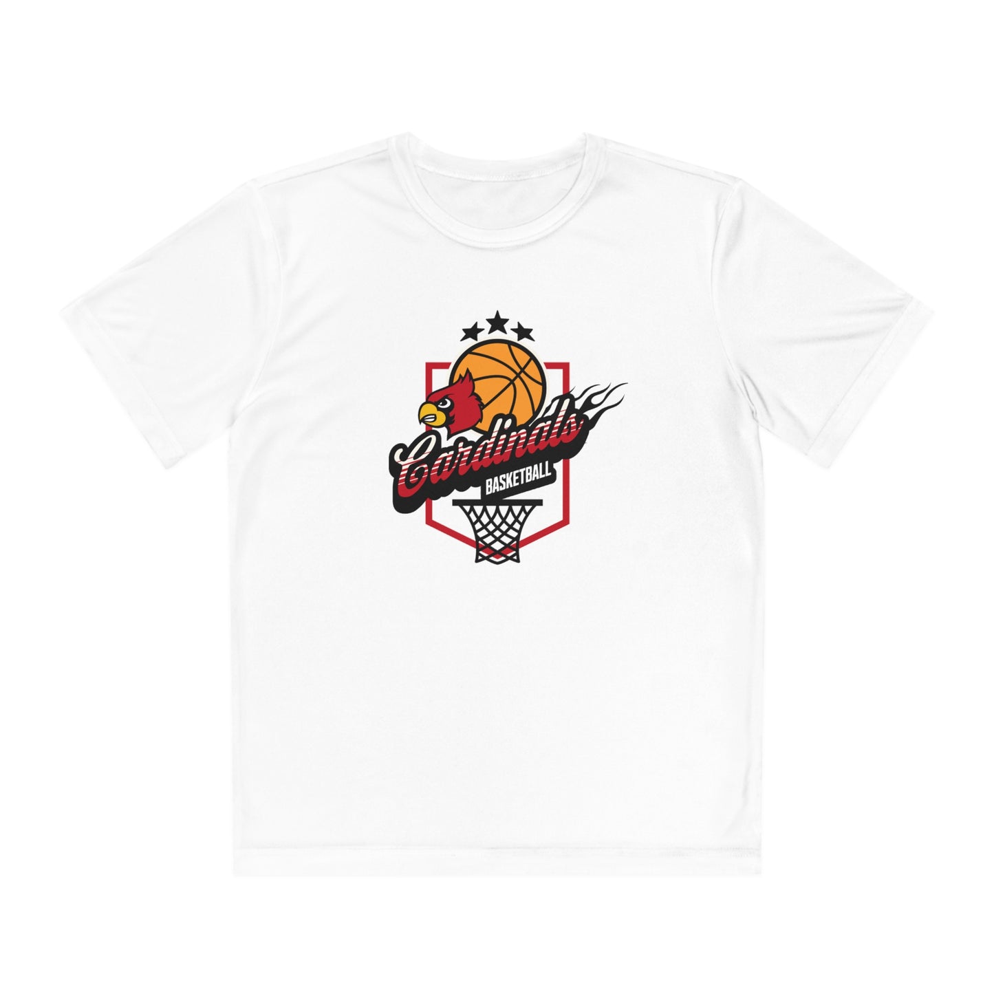 Cardinals Basketball - Youth Sport-Tek® Competitor™ Tee