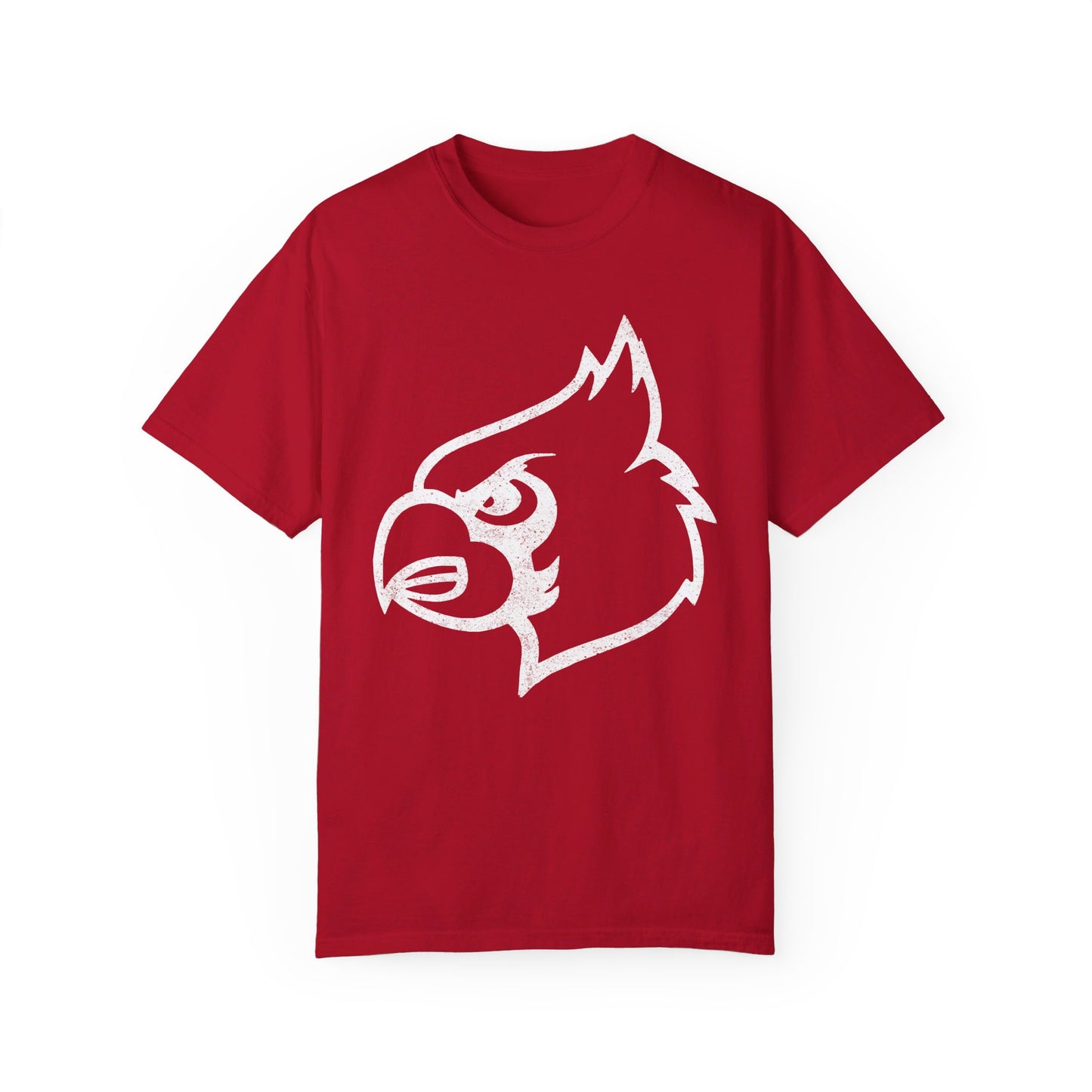 Distressed Cardinal - Comfort Colors T-shirt