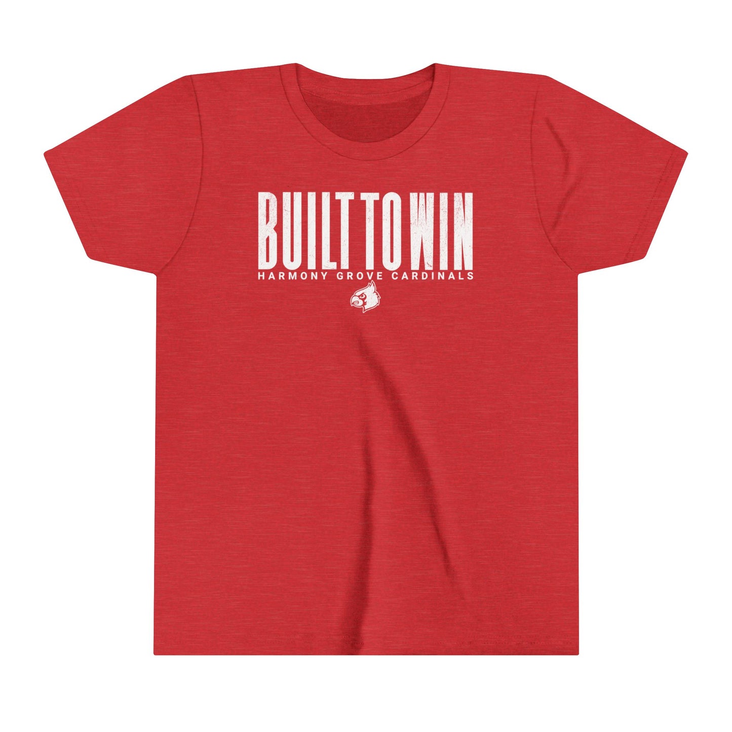 Vintage Built to Win - Bella + Canvas Youth Tee