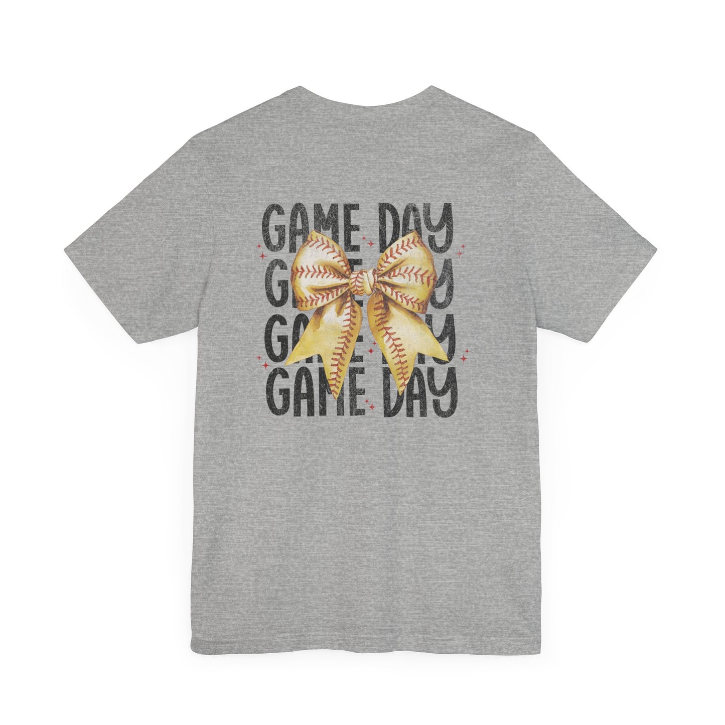Game Day Softball Coquette - Bella + Canvas Short Sleeve Tee