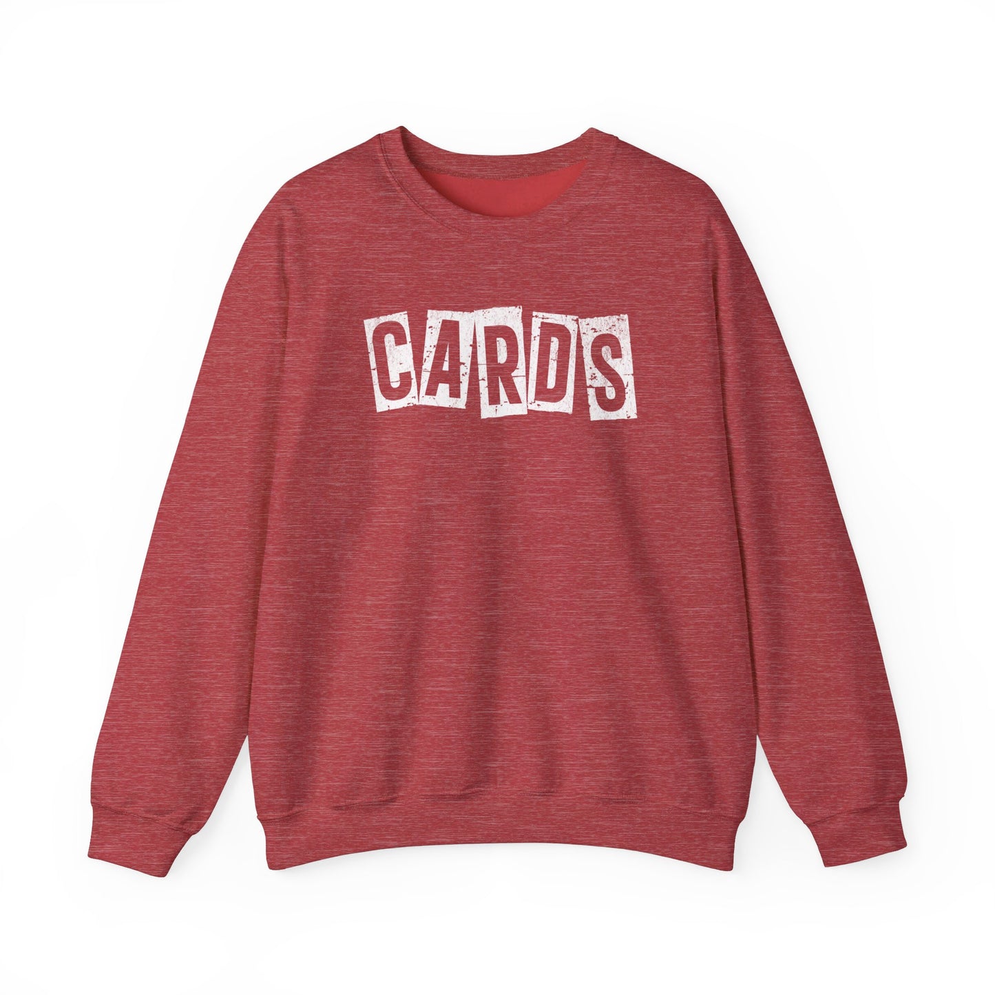 Vintage CARDS Block - Unisex Heavy Blend™ Crewneck Sweatshirt