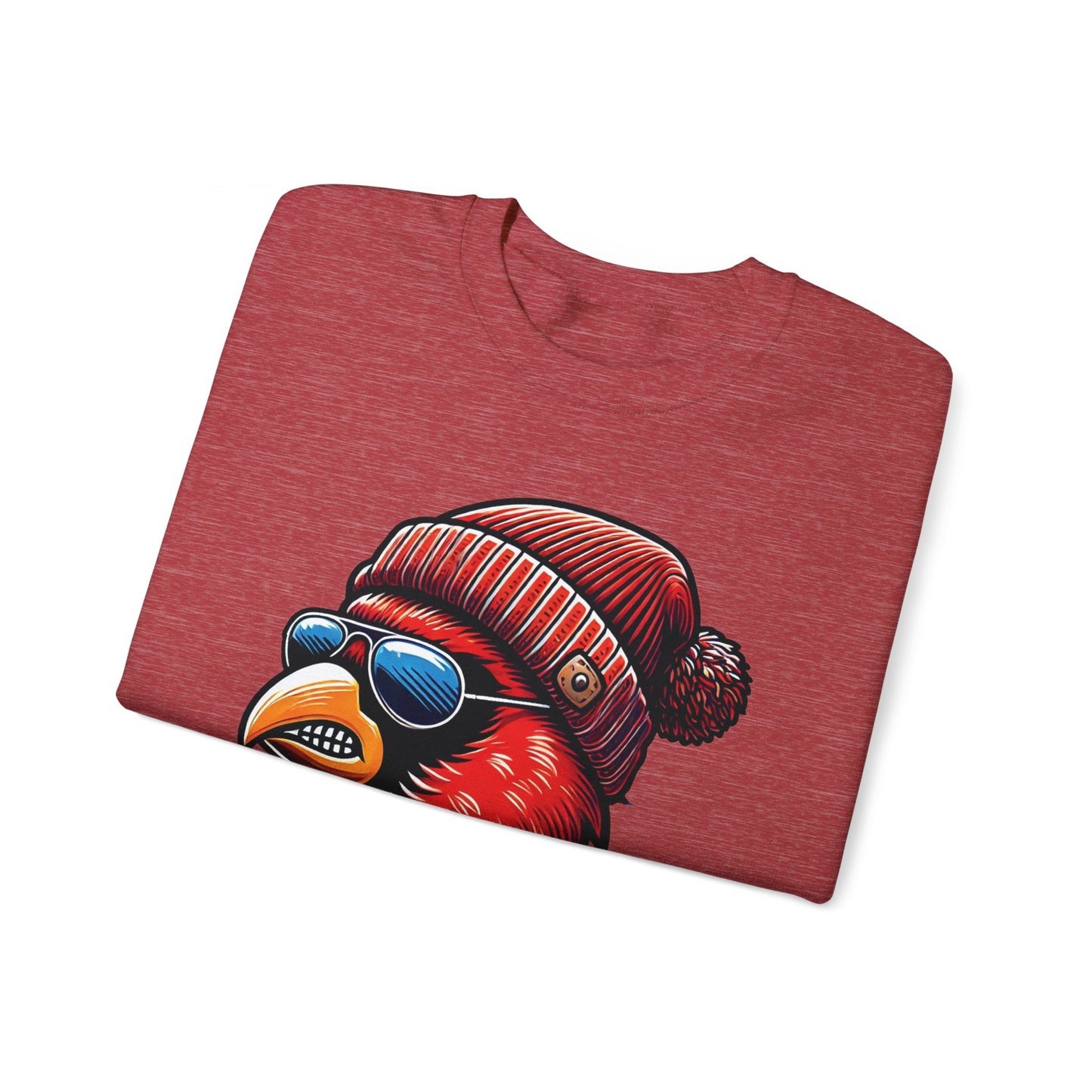 Hipster Harmony Grove Cardinal - Unisex Heavy Blend™ Crewneck Sweatshirt