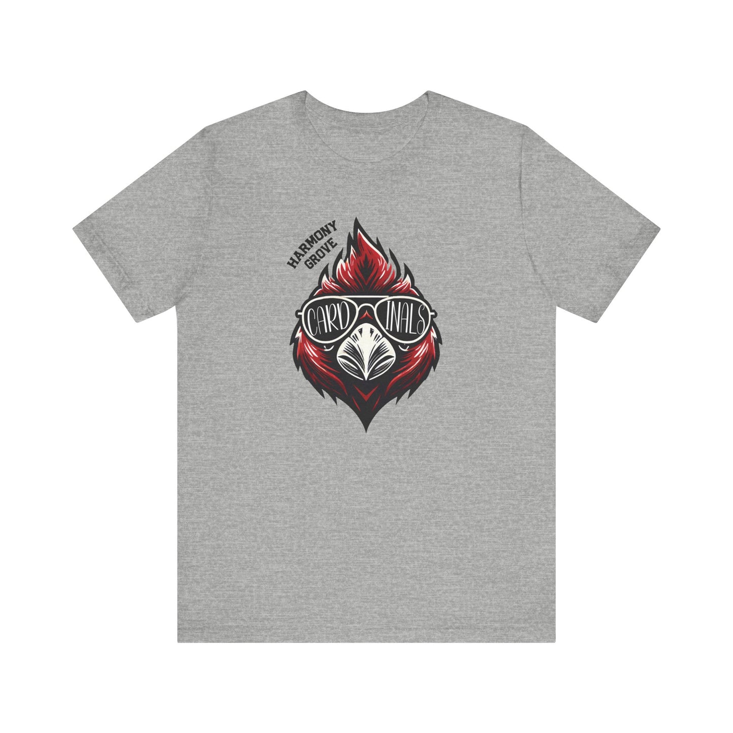 Harmony Grove Cardinals Sunglasses - Bella + Canvas Short Sleeve Tee