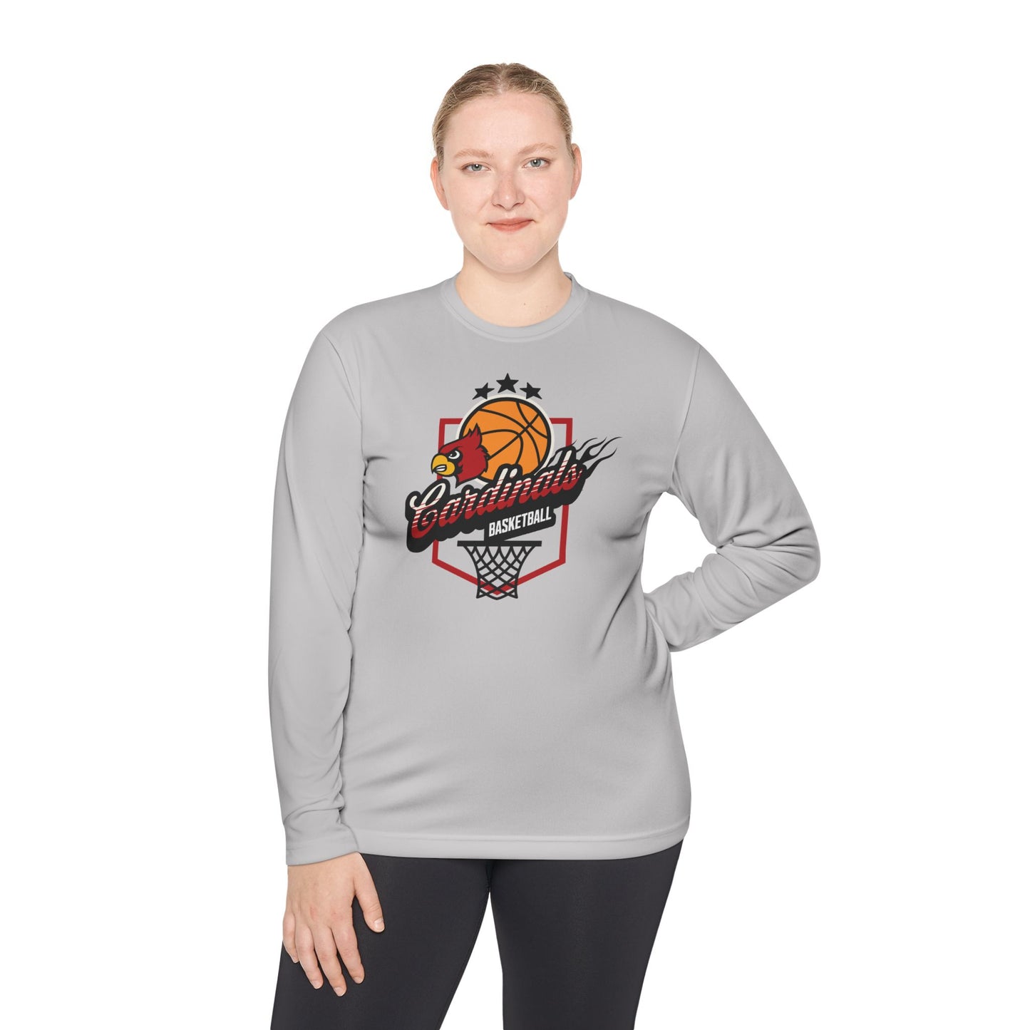 Cardinals Basketball - Dryfit Long Sleeve Tee