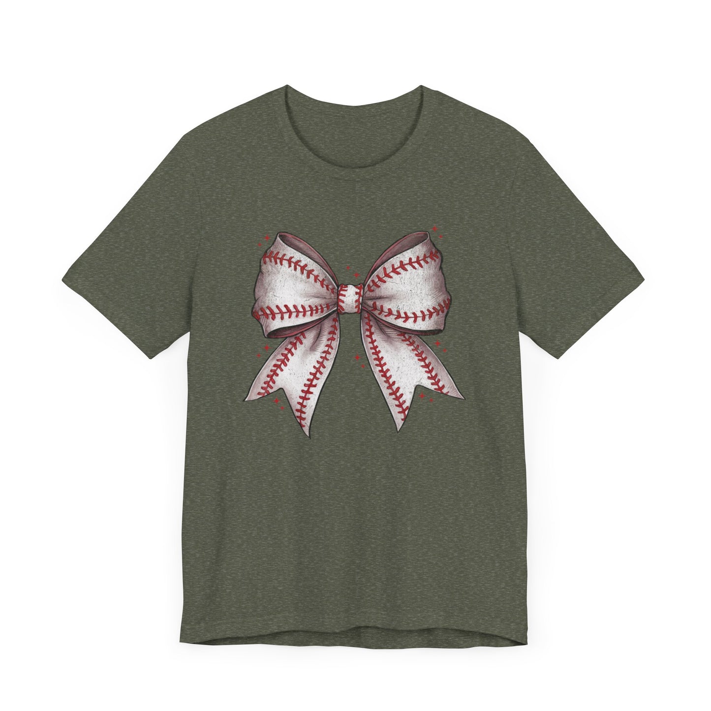 Game Day Baseball Coquette - Bella + Canvas Short Sleeve Tee