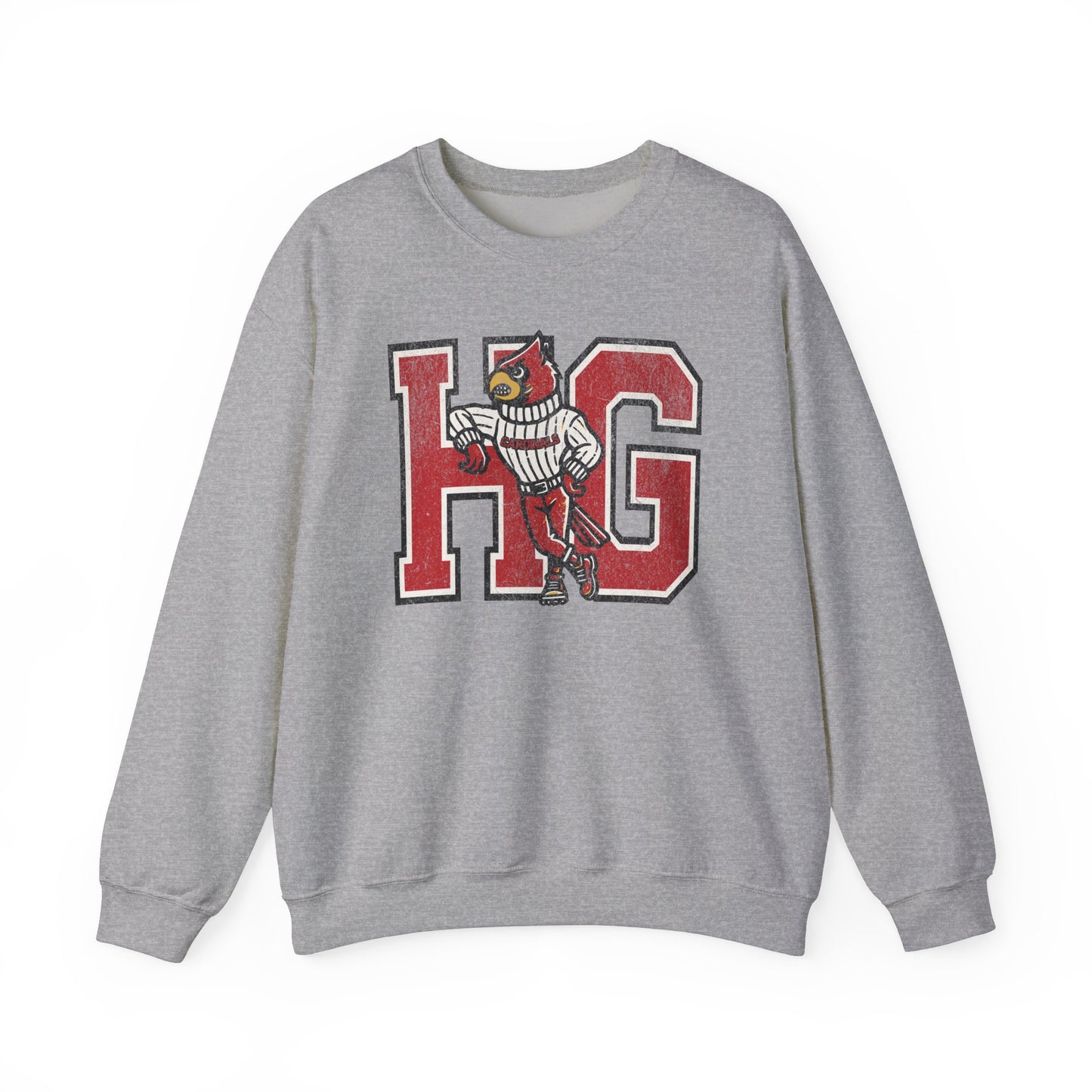Vintage Cardinal HG - Unisex Heavy Blend™ Crewneck Sweatshirt