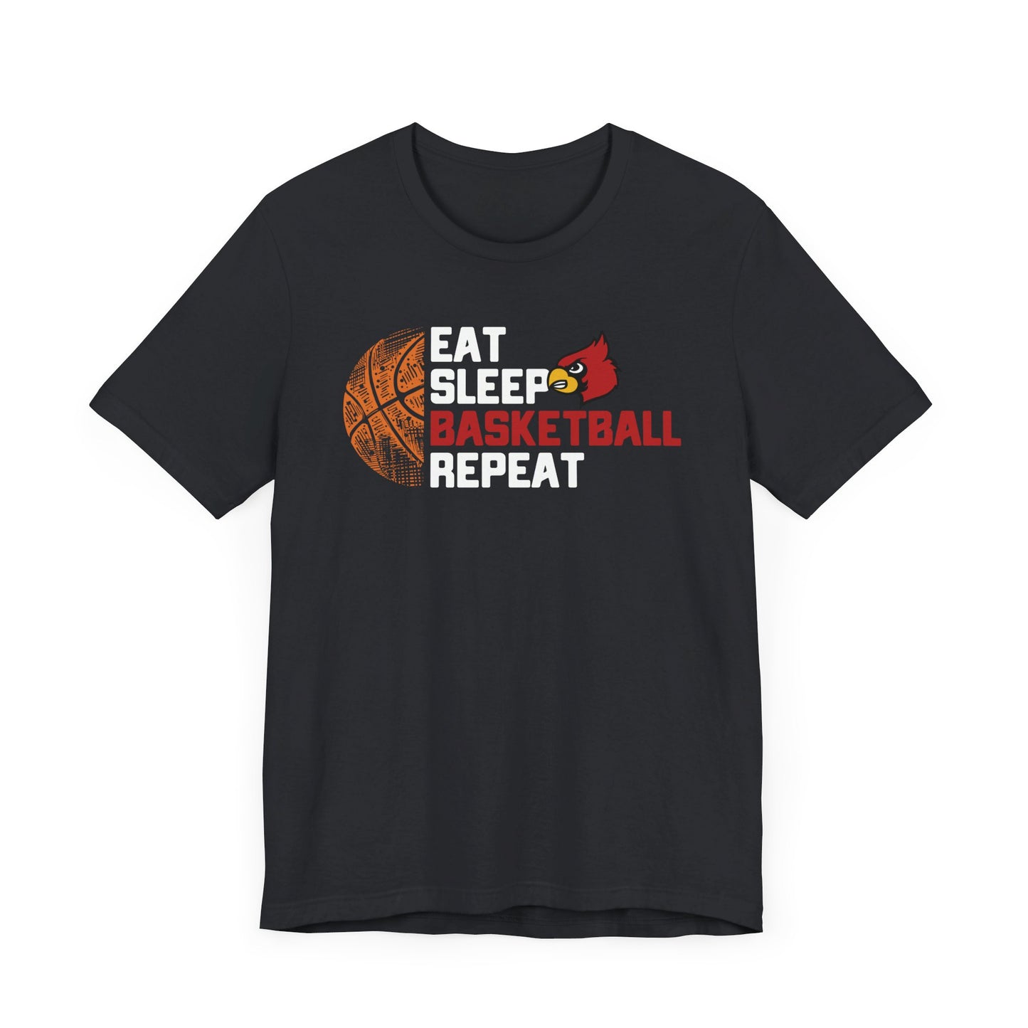 Eat Sleep Basketball Repeat - Bella + Canvas Short Sleeve Tee