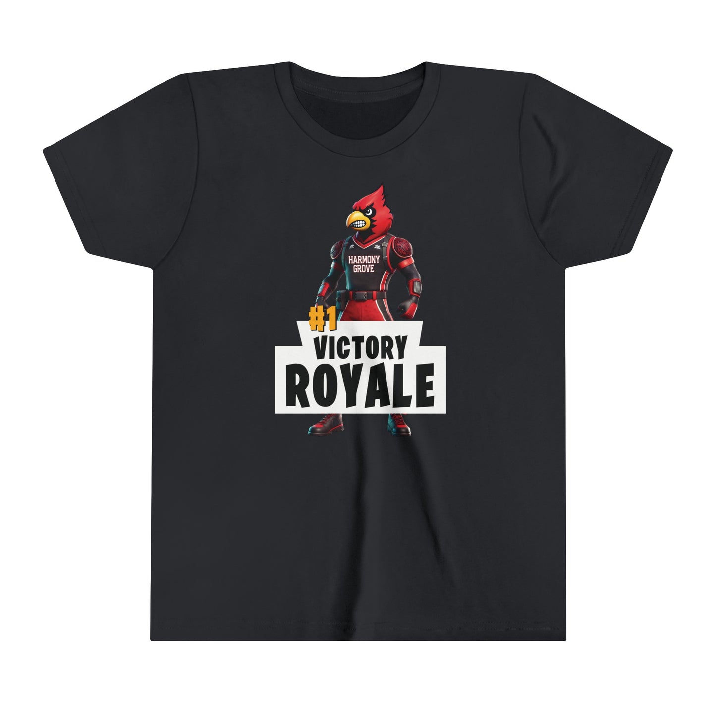 Harmony Grove Cardinals Victory Royale - Bella + Canvas Youth Tee