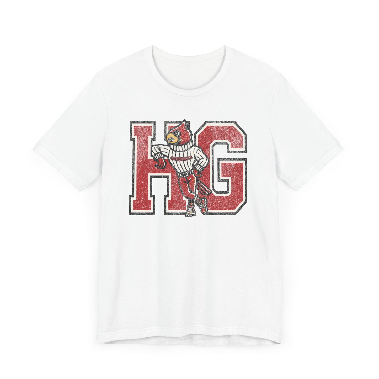 Vintage Cardinal HG - Bella + Canvas Short Sleeve Tee