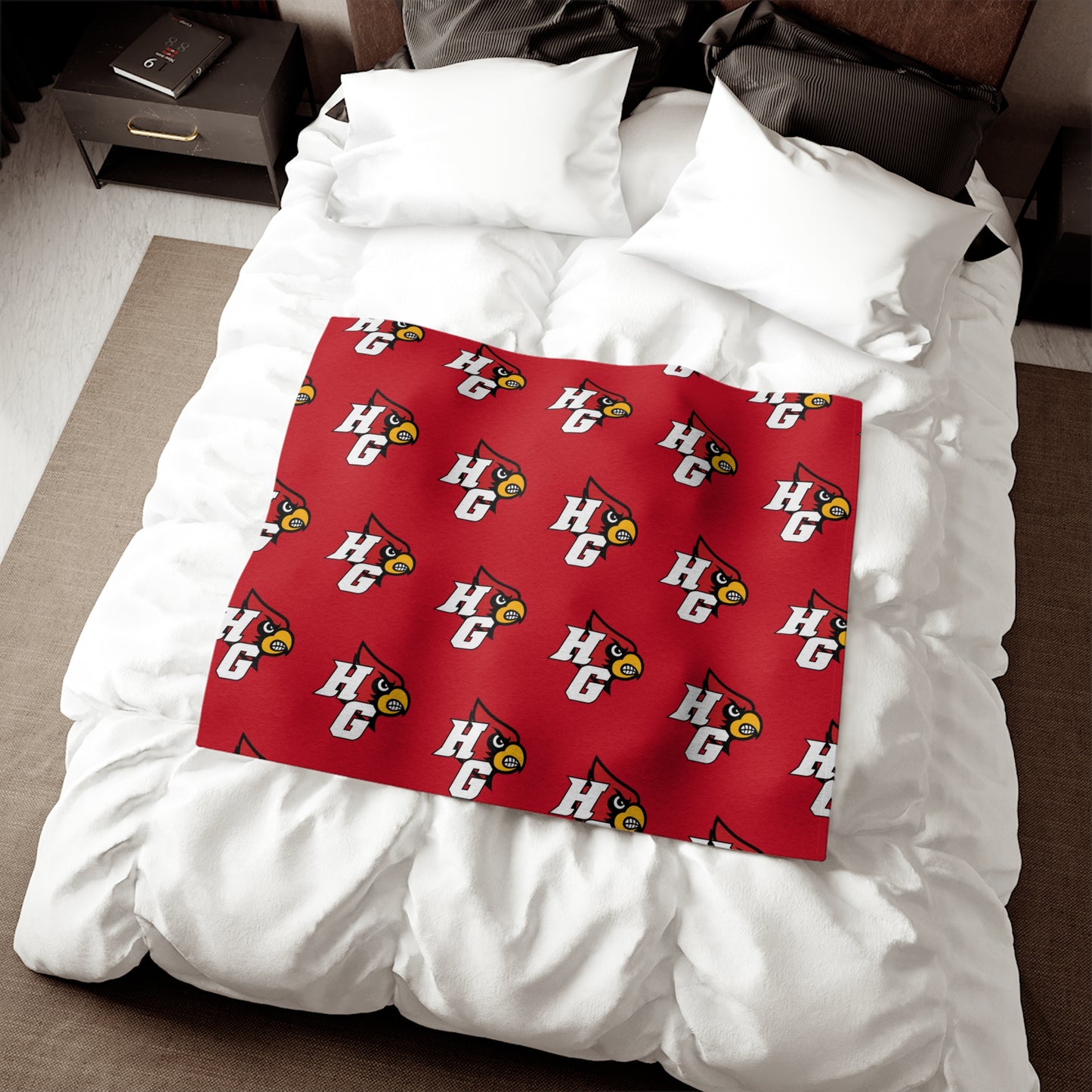 Harmony Grove Cardinal - Sweatshirt Blanket