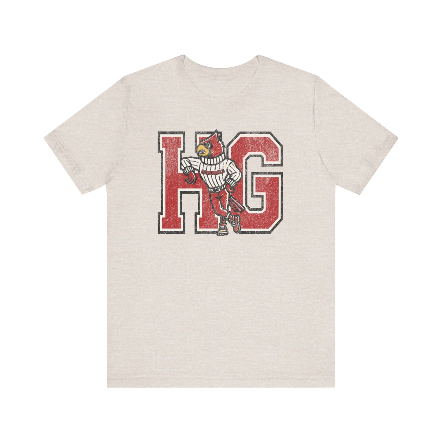 Vintage Cardinal HG - Bella + Canvas Short Sleeve Tee