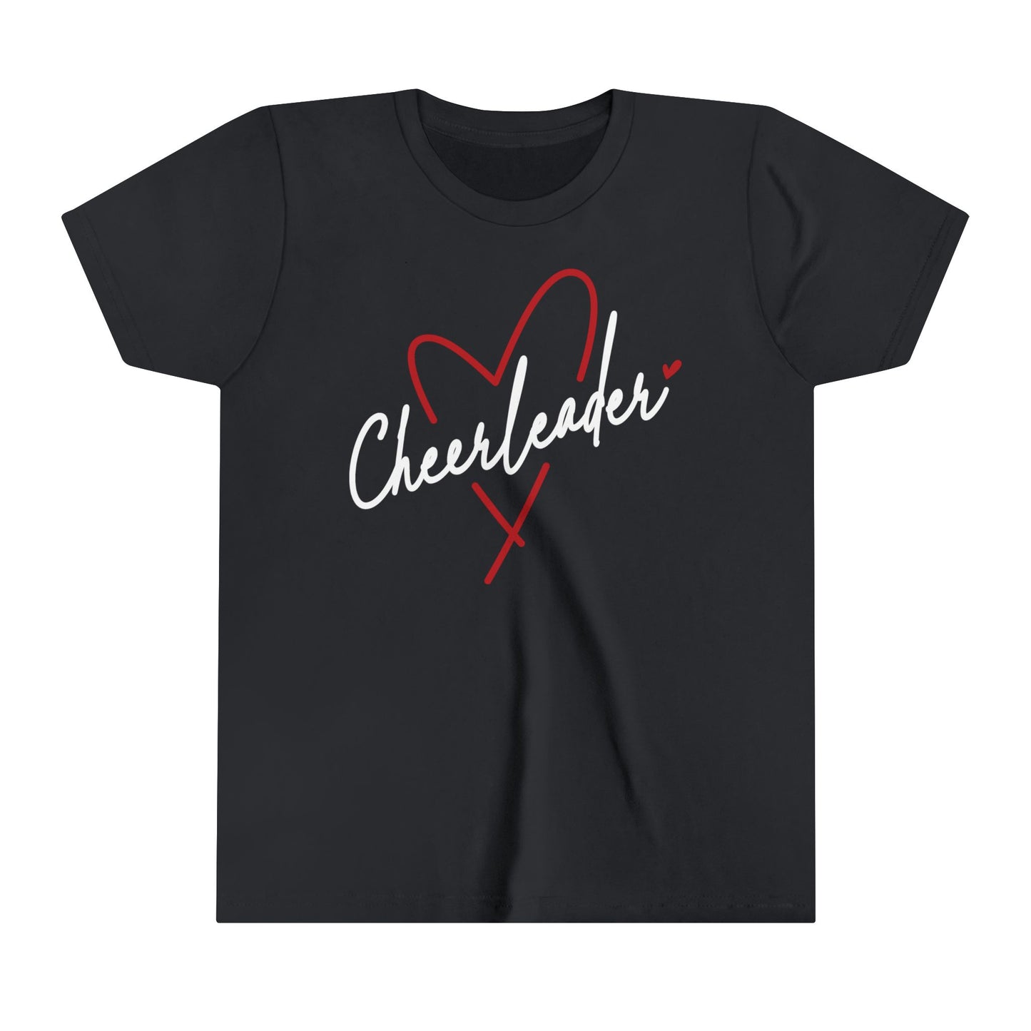 Cheerleader Heart - Bella + Canvas Youth Tee