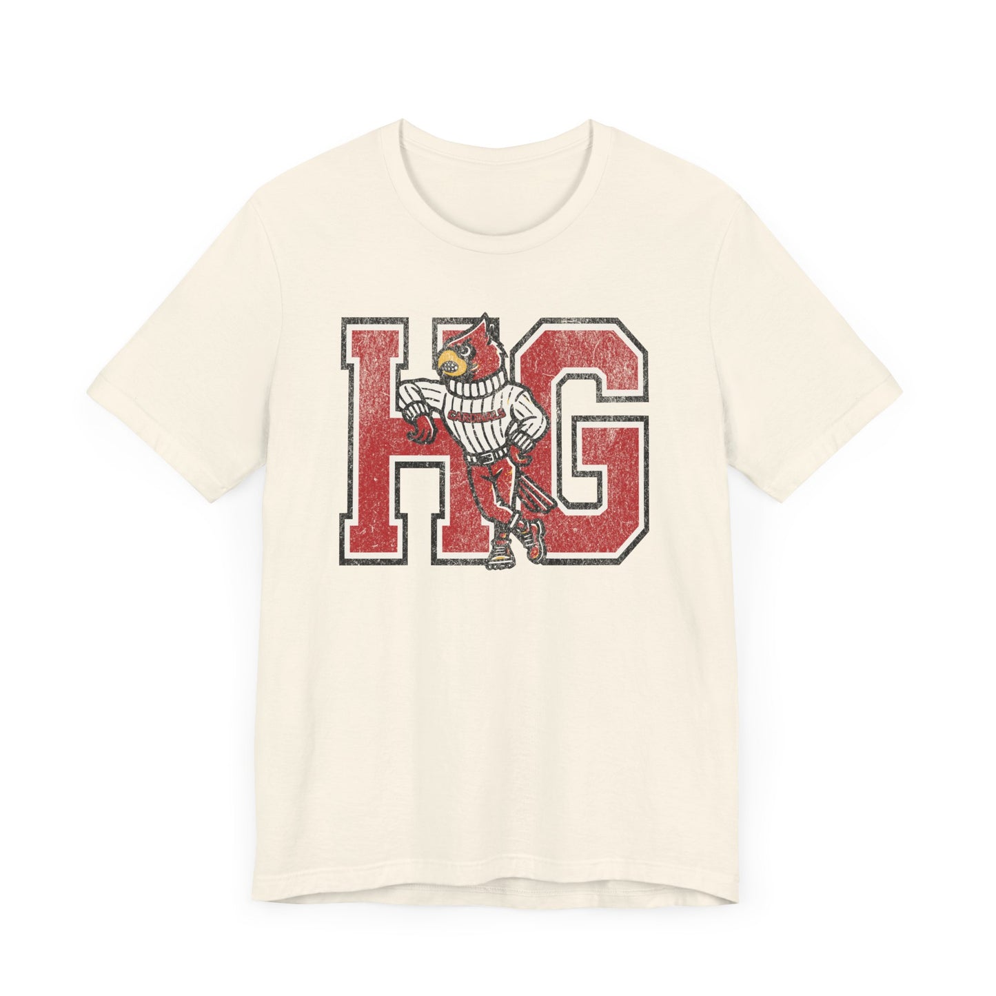 Vintage Cardinal HG - Bella + Canvas Short Sleeve Tee