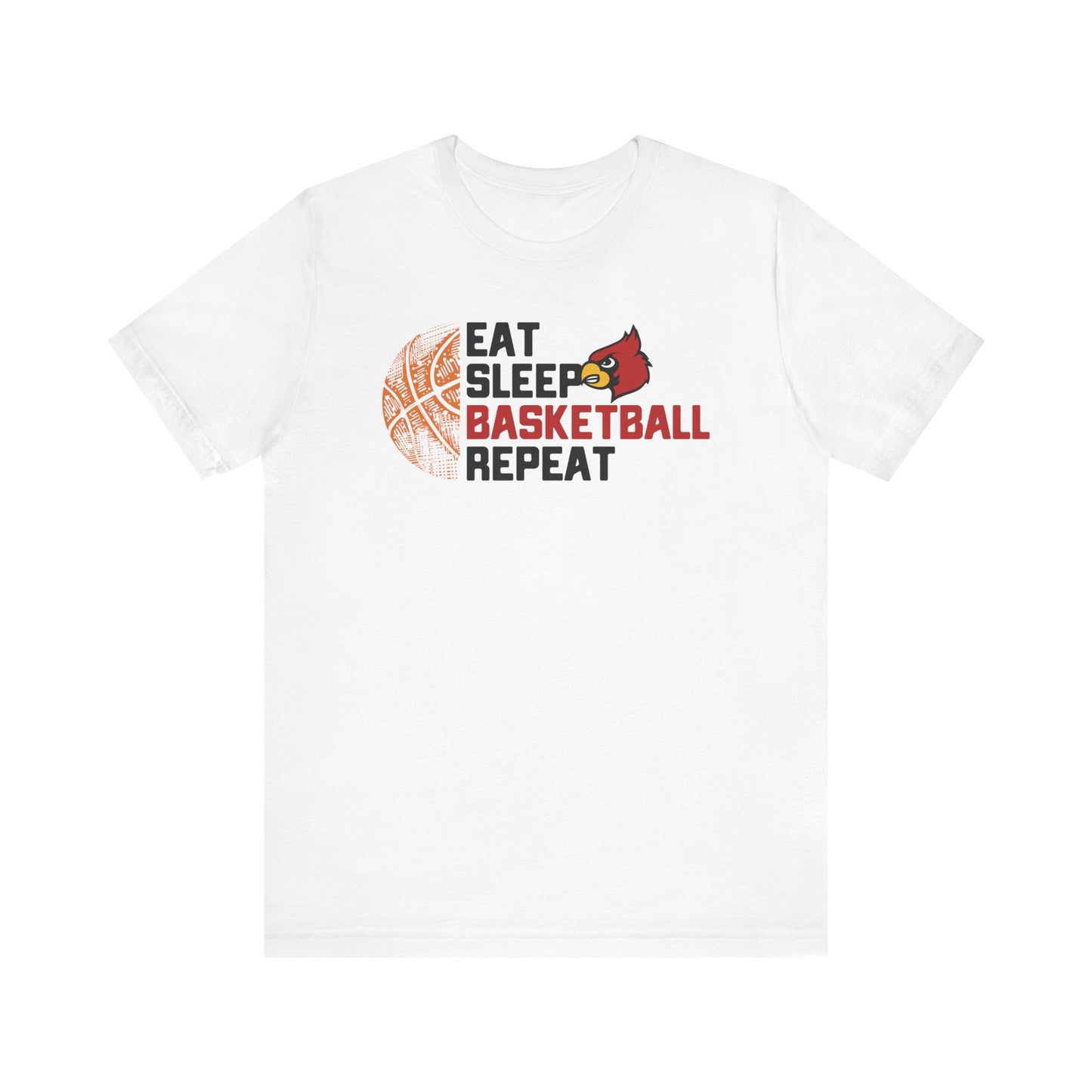 Eat Sleep Basketball Repeat - Bella + Canvas Short Sleeve Tee