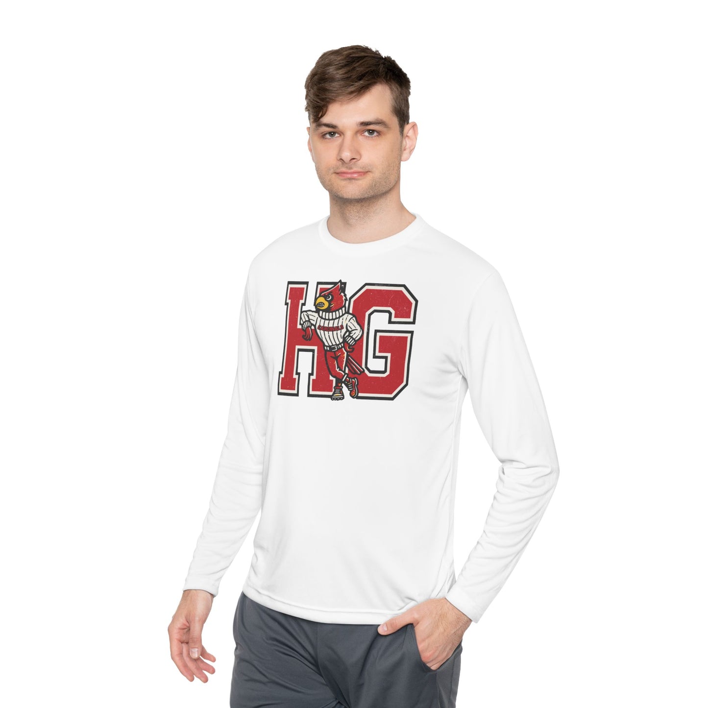 Vintage HG Cardinal - Dryfit Long Sleeve Tee