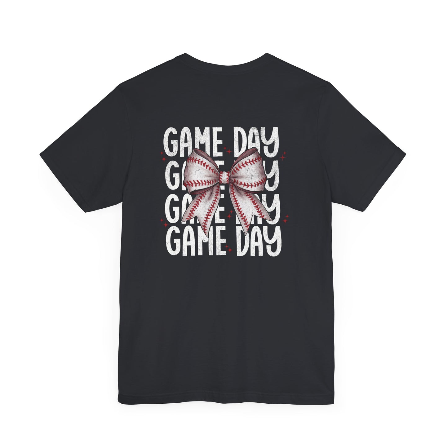 Game Day Baseball Coquette - Bella + Canvas Short Sleeve Tee