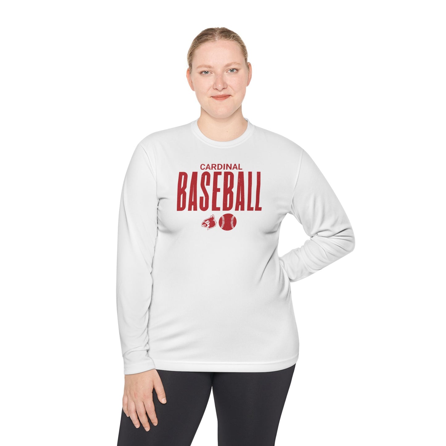 Cardinal Baseball - Dryfit Long Sleeve Tee
