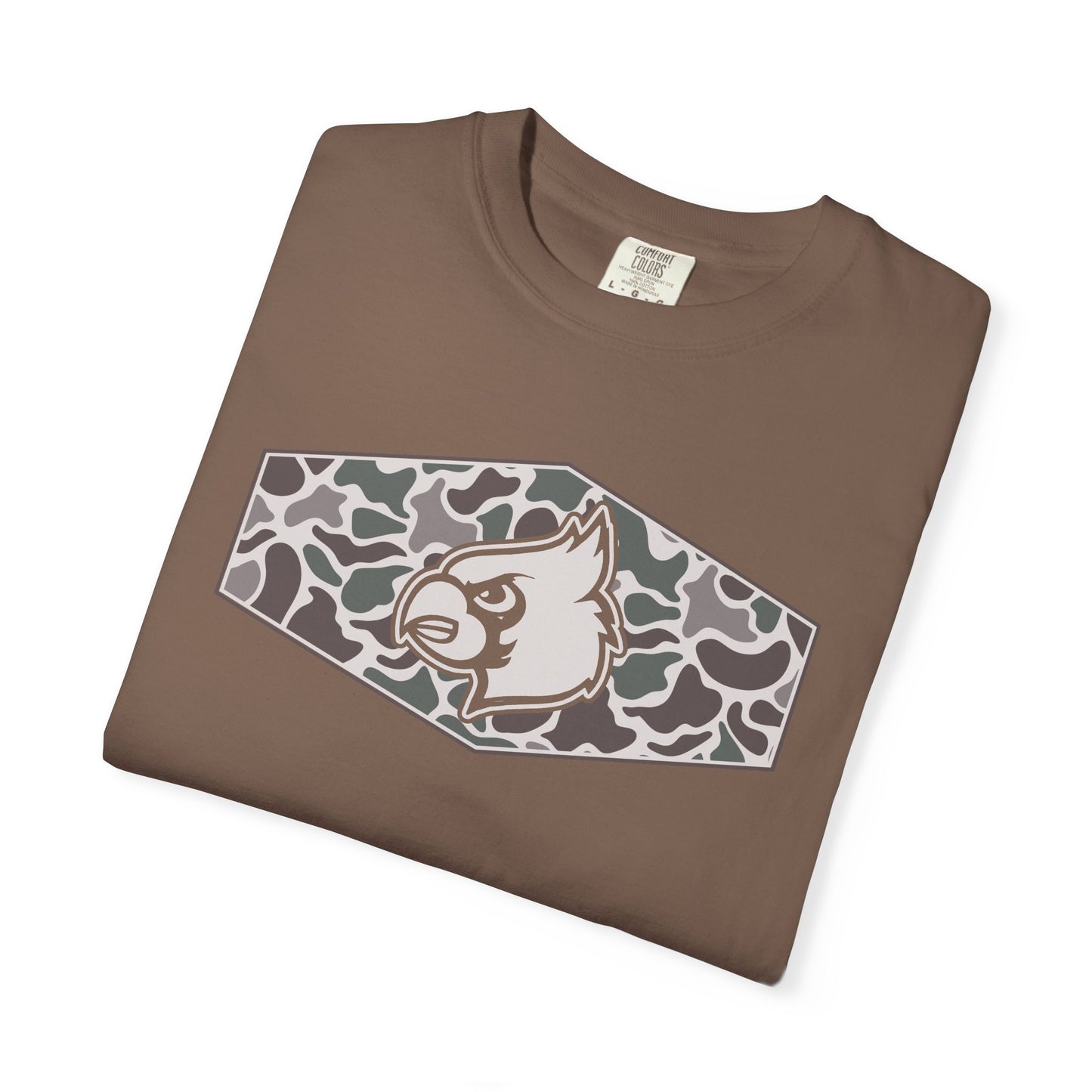 Old School Camo HG Cardinals Inset - Comfort Colors T Shirt