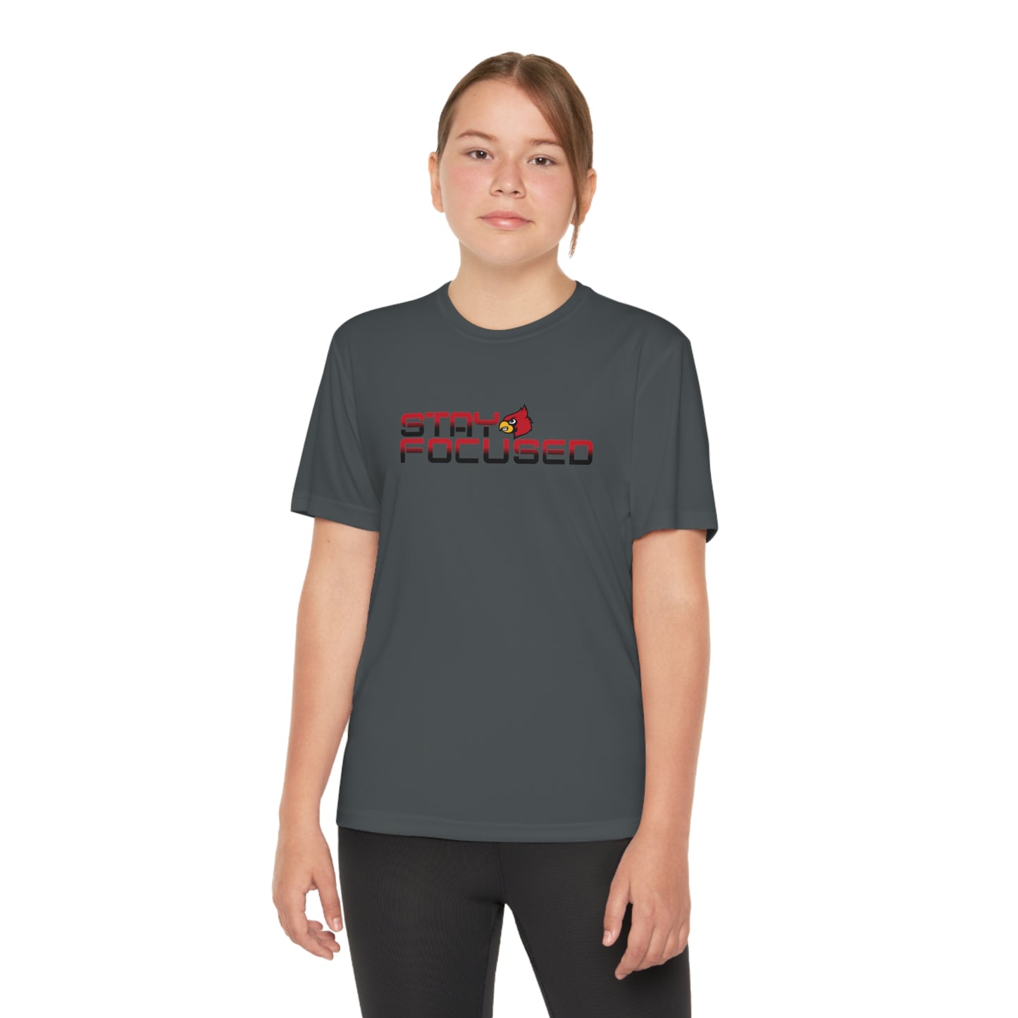 Stay Focused - Youth Sport-Tek® Competitor™ Tee