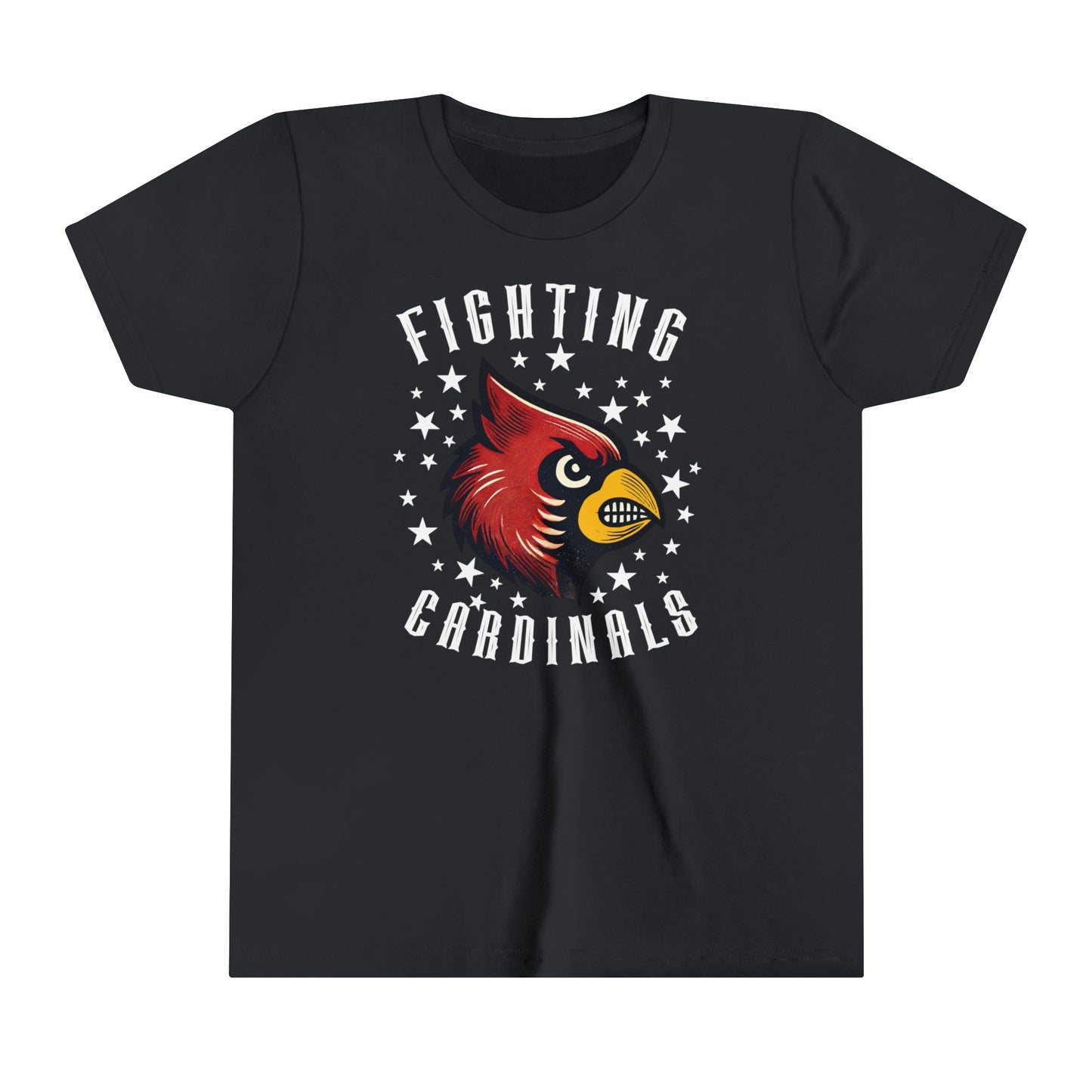 Fighting Cardinals - Bella + Canvas Youth Tee