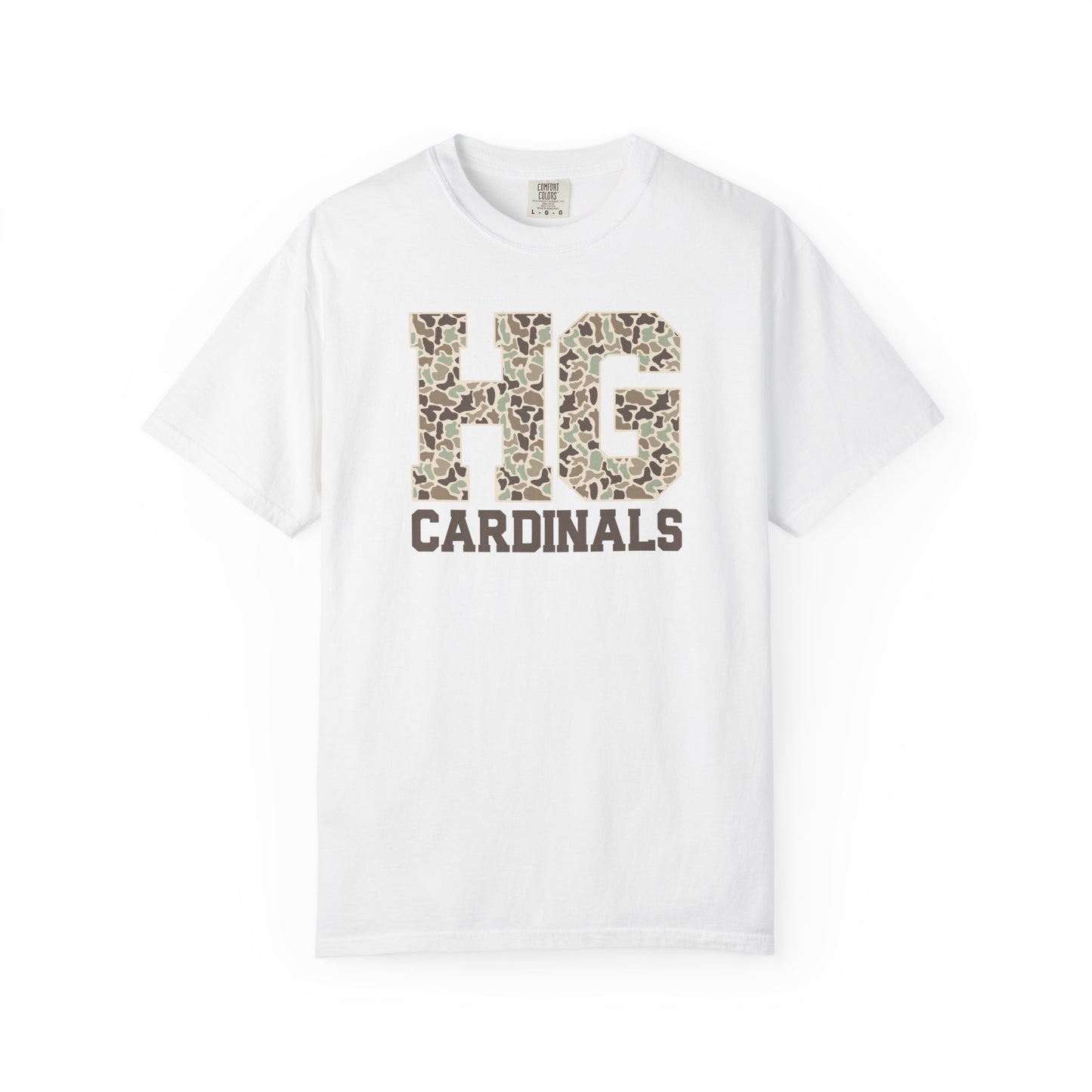 Old School Camo HG Cardinals - Comfort Colors T Shirt