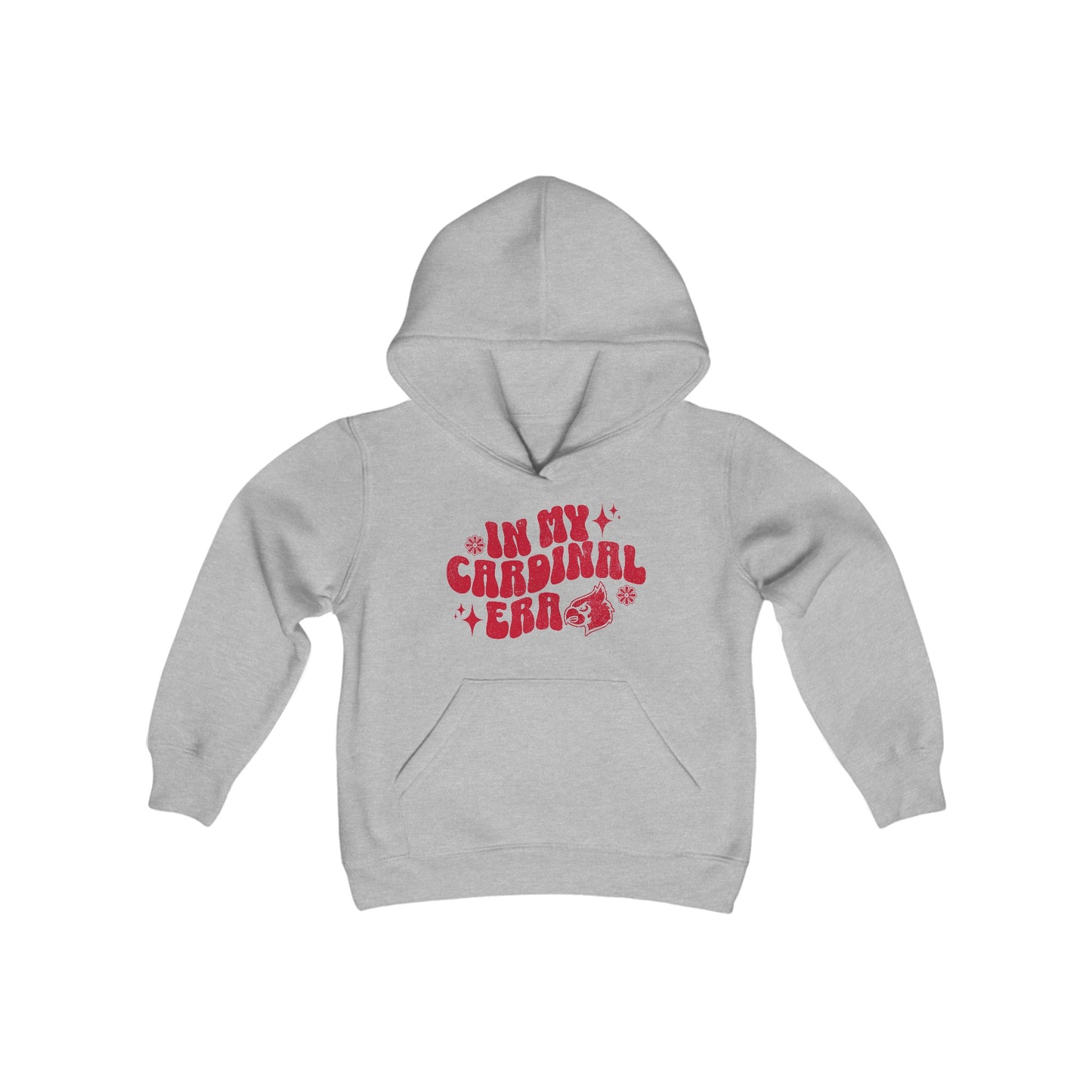 Vintage In My Cardinal Era - Youth Heavy Blend Hooded Sweatshirt