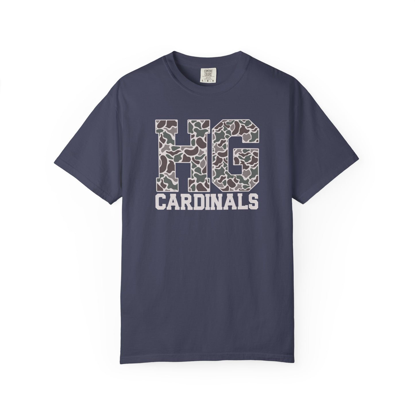 Old School Camo HG Cardinals - Comfort Colors T Shirt