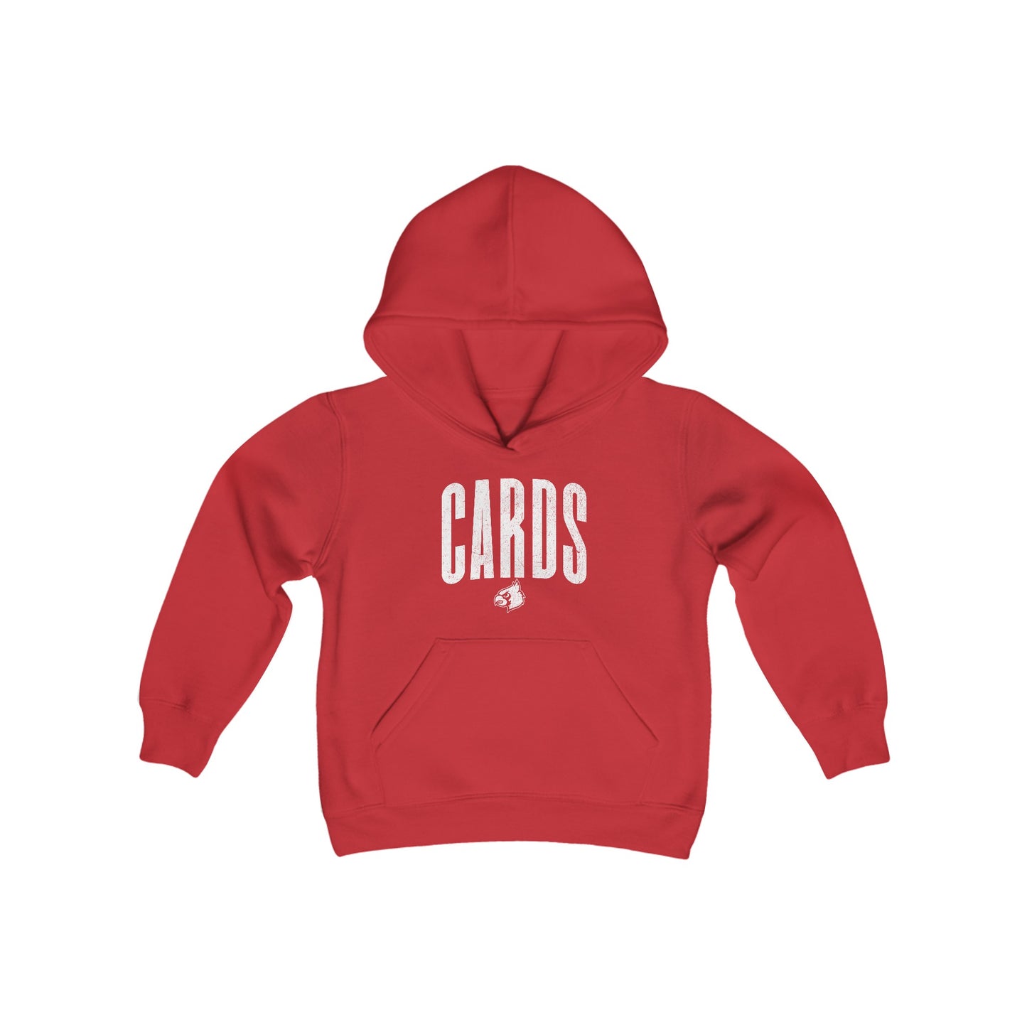 Vintage CARDS - Youth Heavy Blend Hooded Sweatshirt