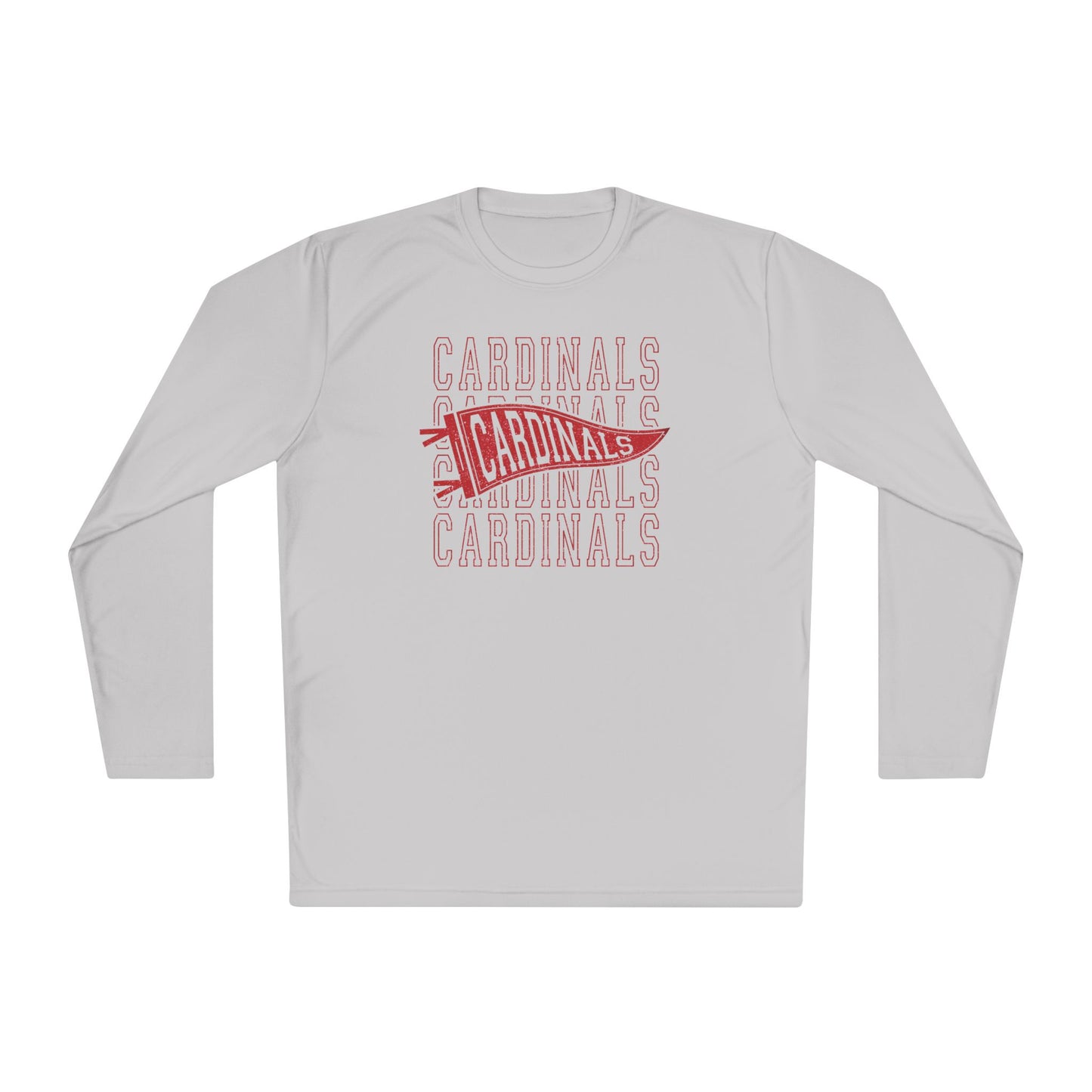 Cardinal Pennant - Dryfit Long Sleeve Tee