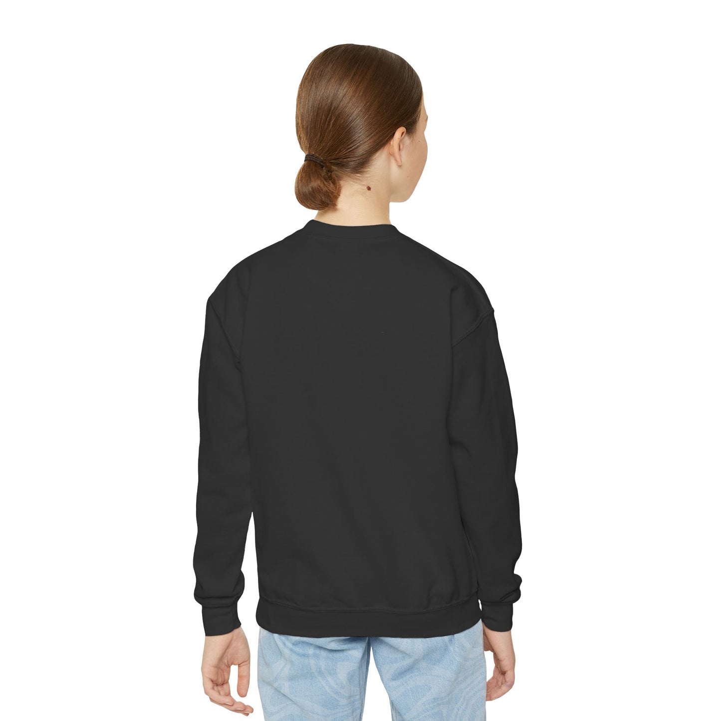 Cheerleader Heart - Youth Crew Sweatshirt